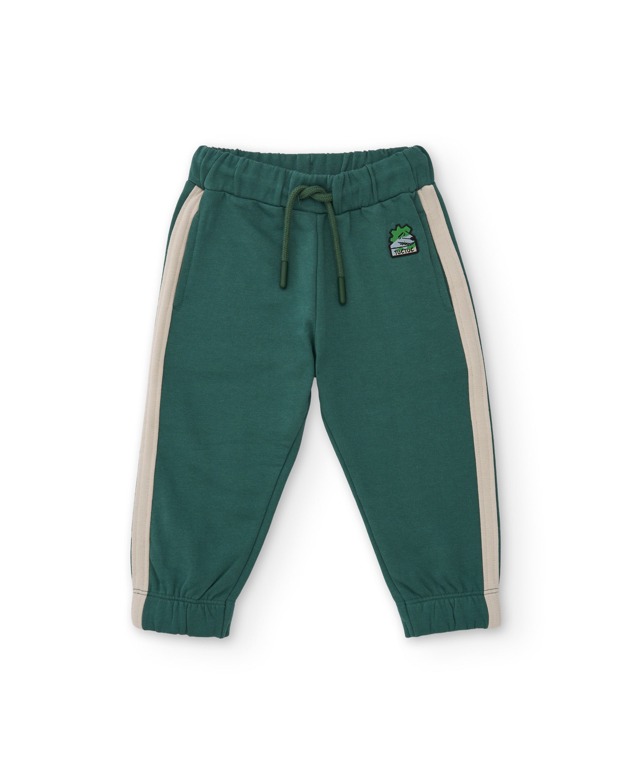 Conjunto de niño de felpa con sudadera de capucha de rinoceronte y pantalón
