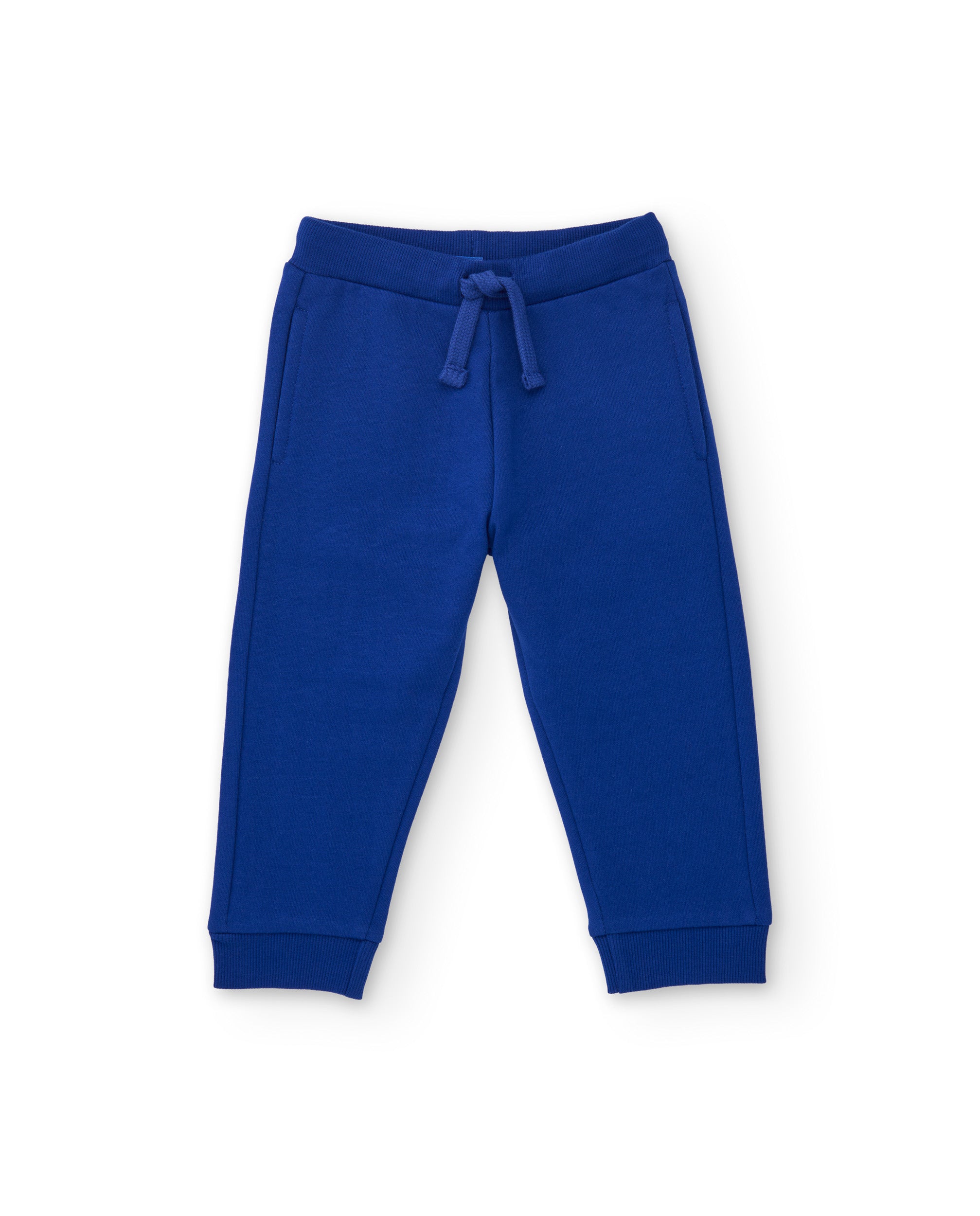 Pantalón de niño de felpa con cintura elástica y tejido resistente