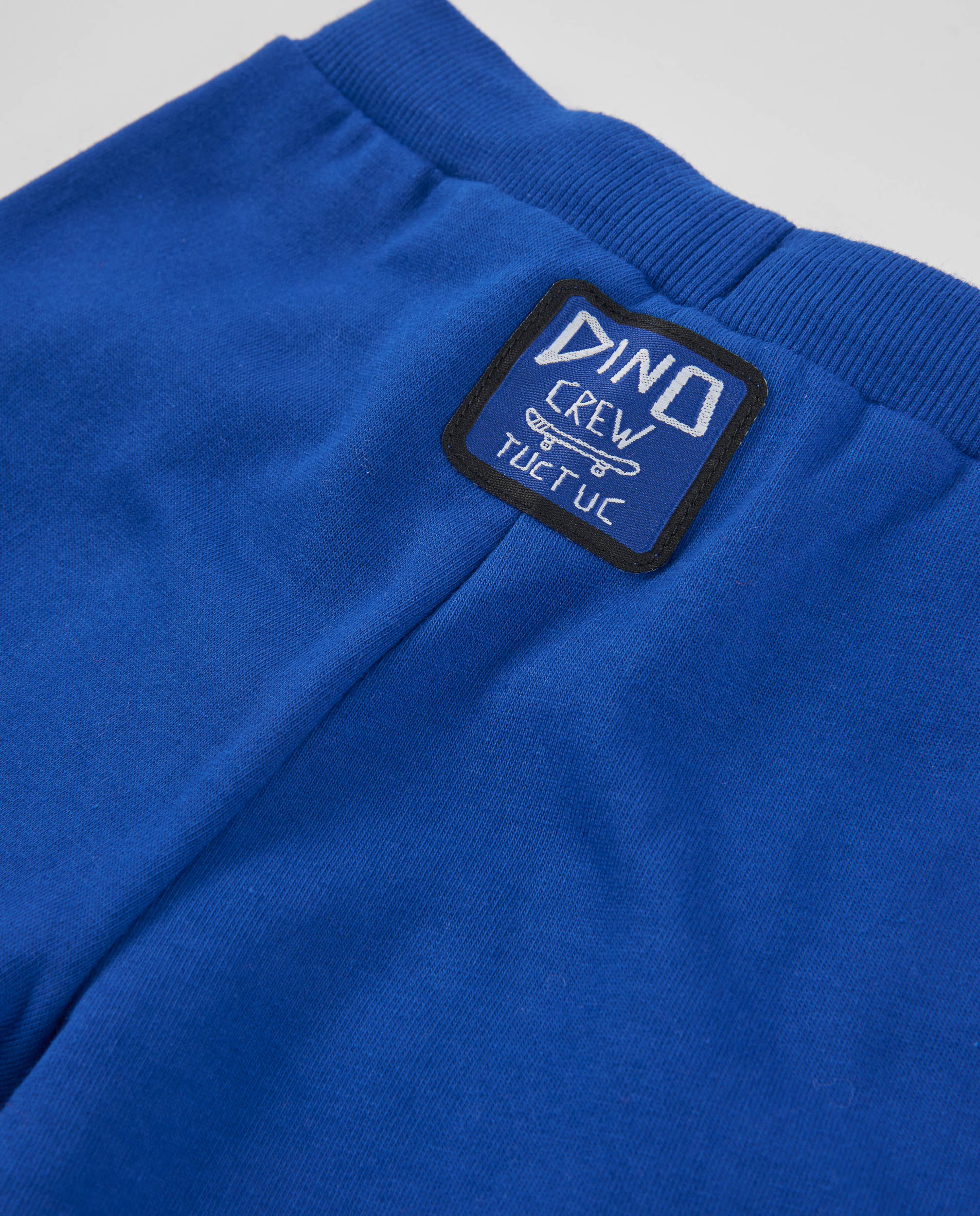 Pantalón de niño de felpa con cintura elástica y tejido resistente