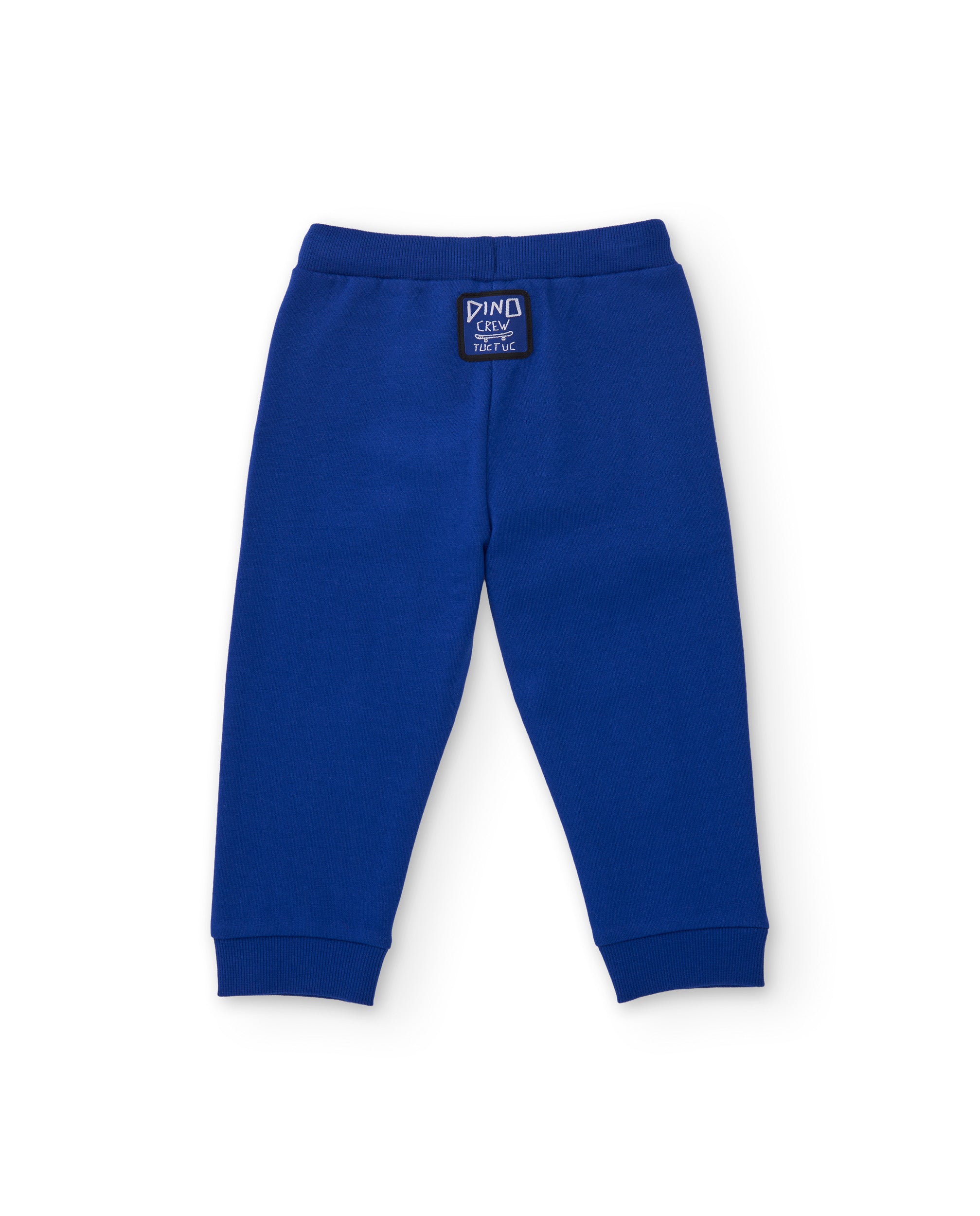 Conjunto de niño de felpa con sudadera de estampado de dinosaurios y pantalón