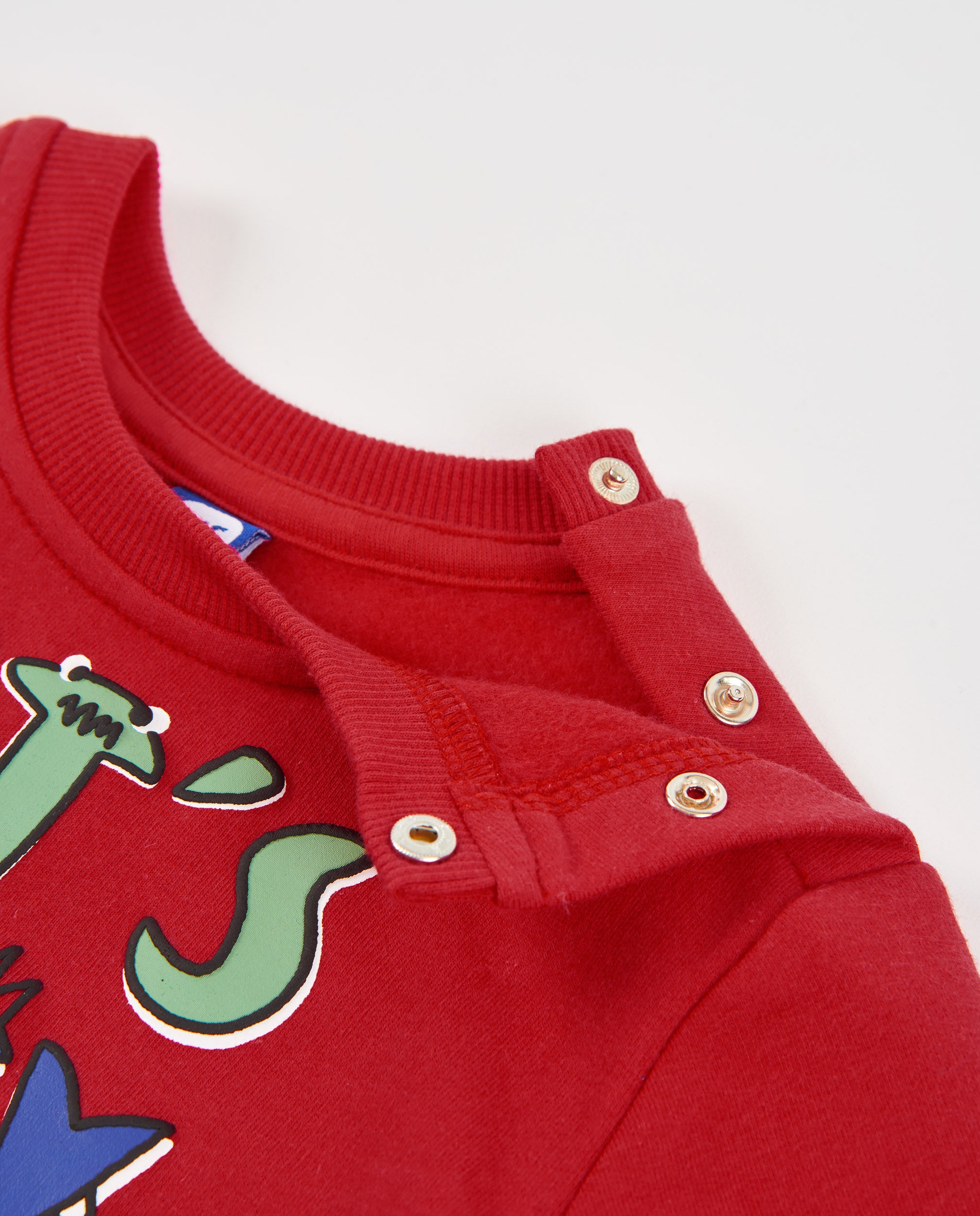 Sudadera de niño de felpa con mensaje frontal y divertido