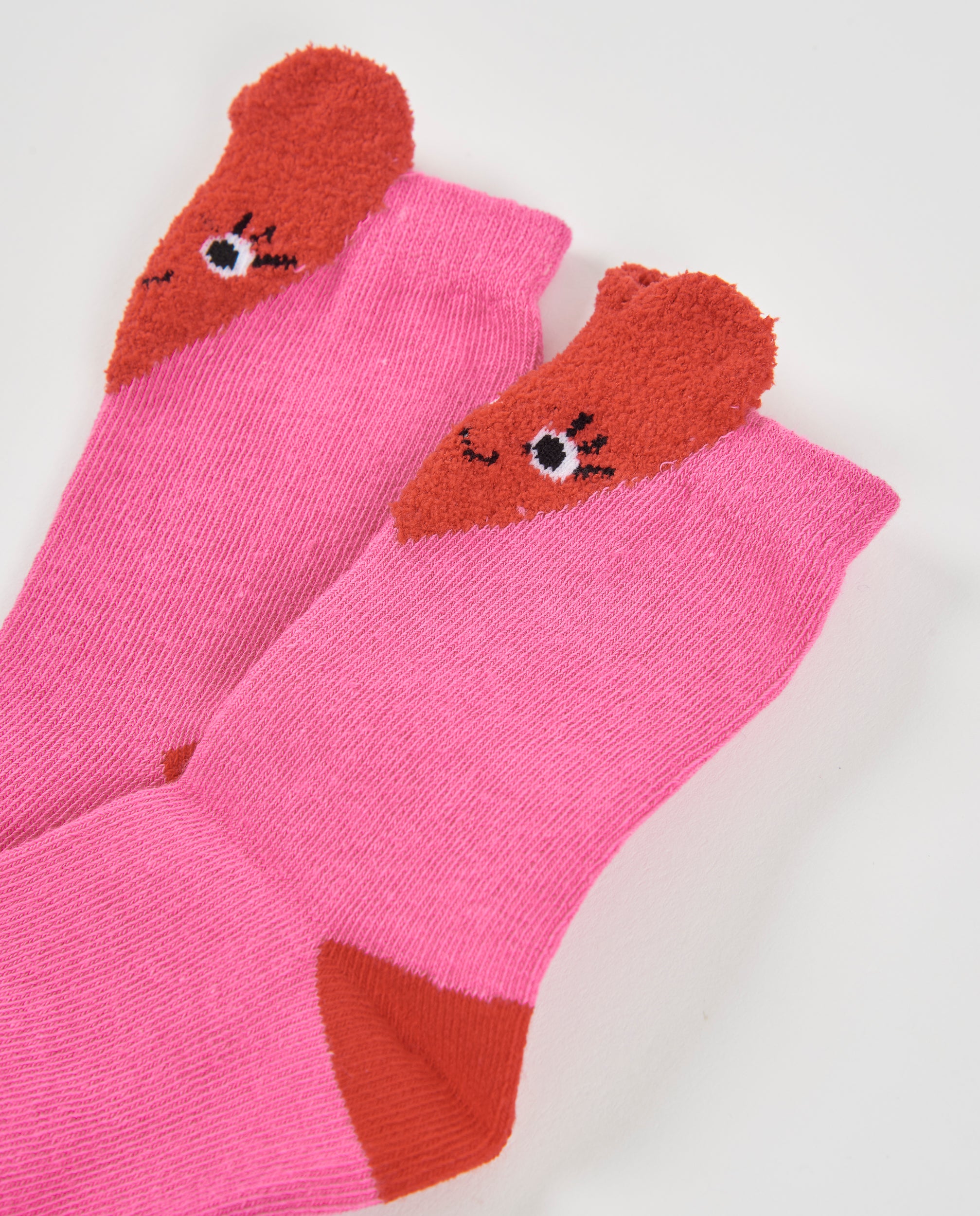 Set di calzini da bambina con stampa di cuori e colori vivaci