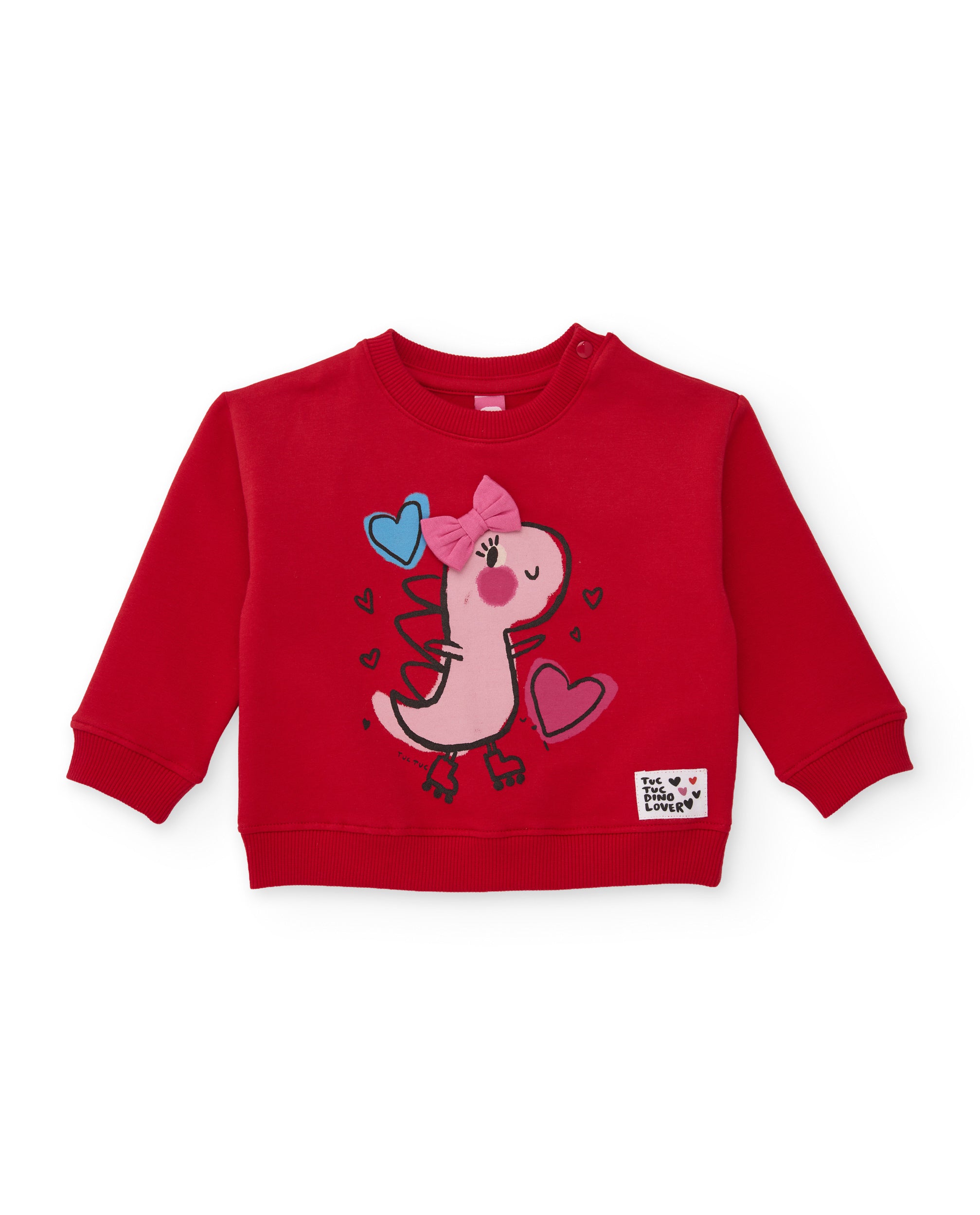 Conjunto de niña de felpa con sudadera de gráfico divertido y leggings a juego