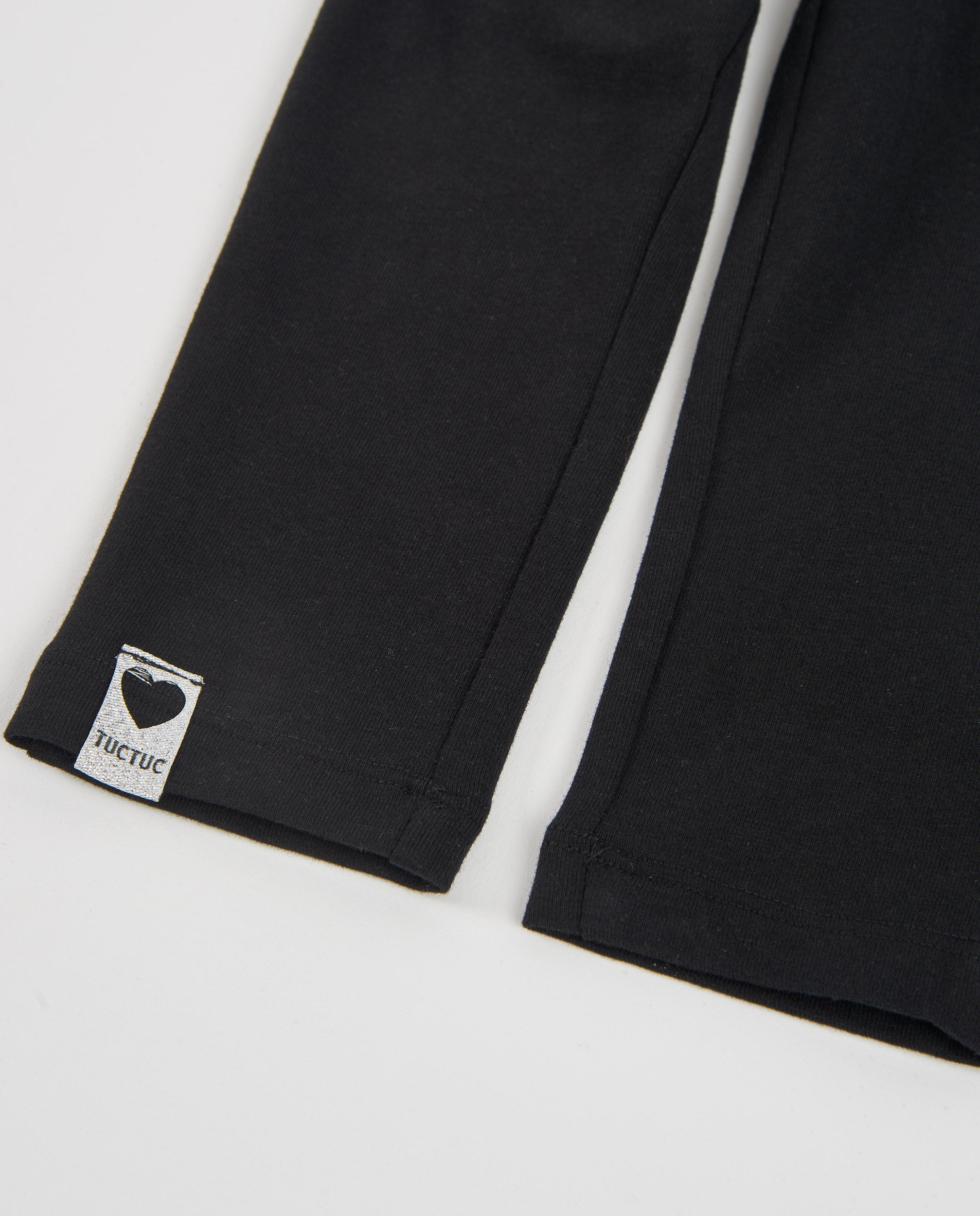 Legging de niña de punto con cintura cómoda y diseño versátil