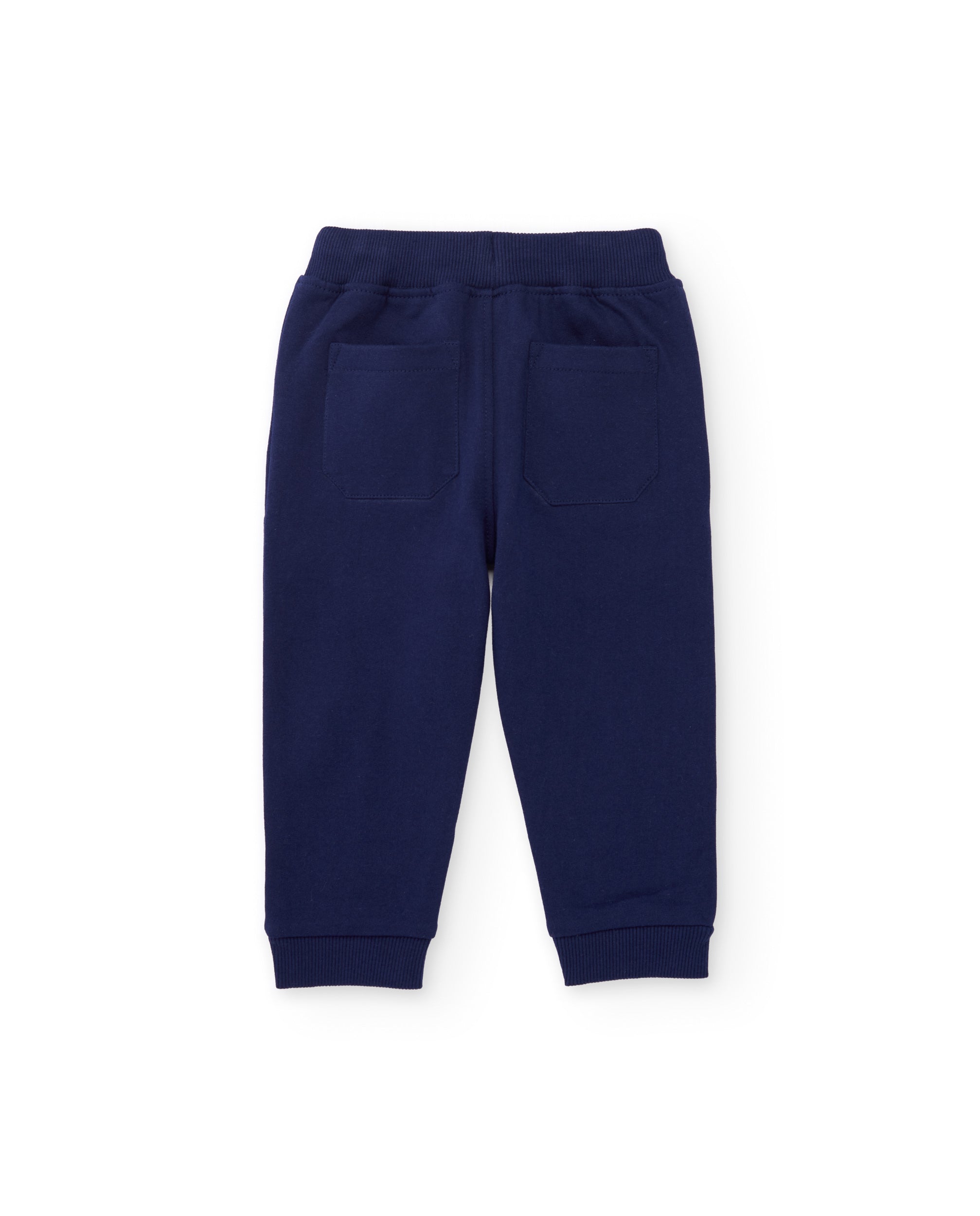 Pantalón de niño de felpa con cintura ajustable y tacto cálido