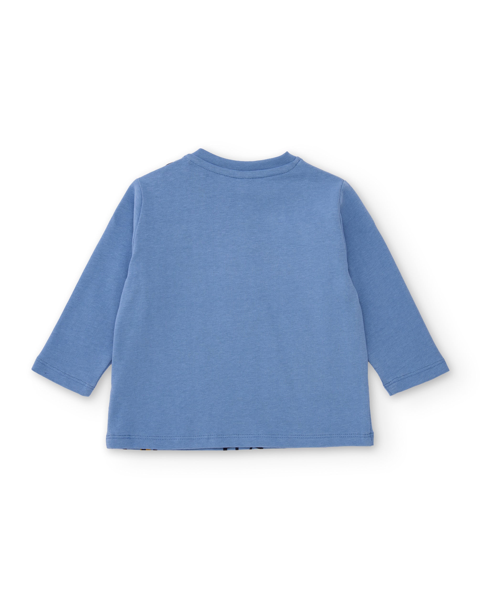 Camiseta de niño de punto con diseño integral de tigres