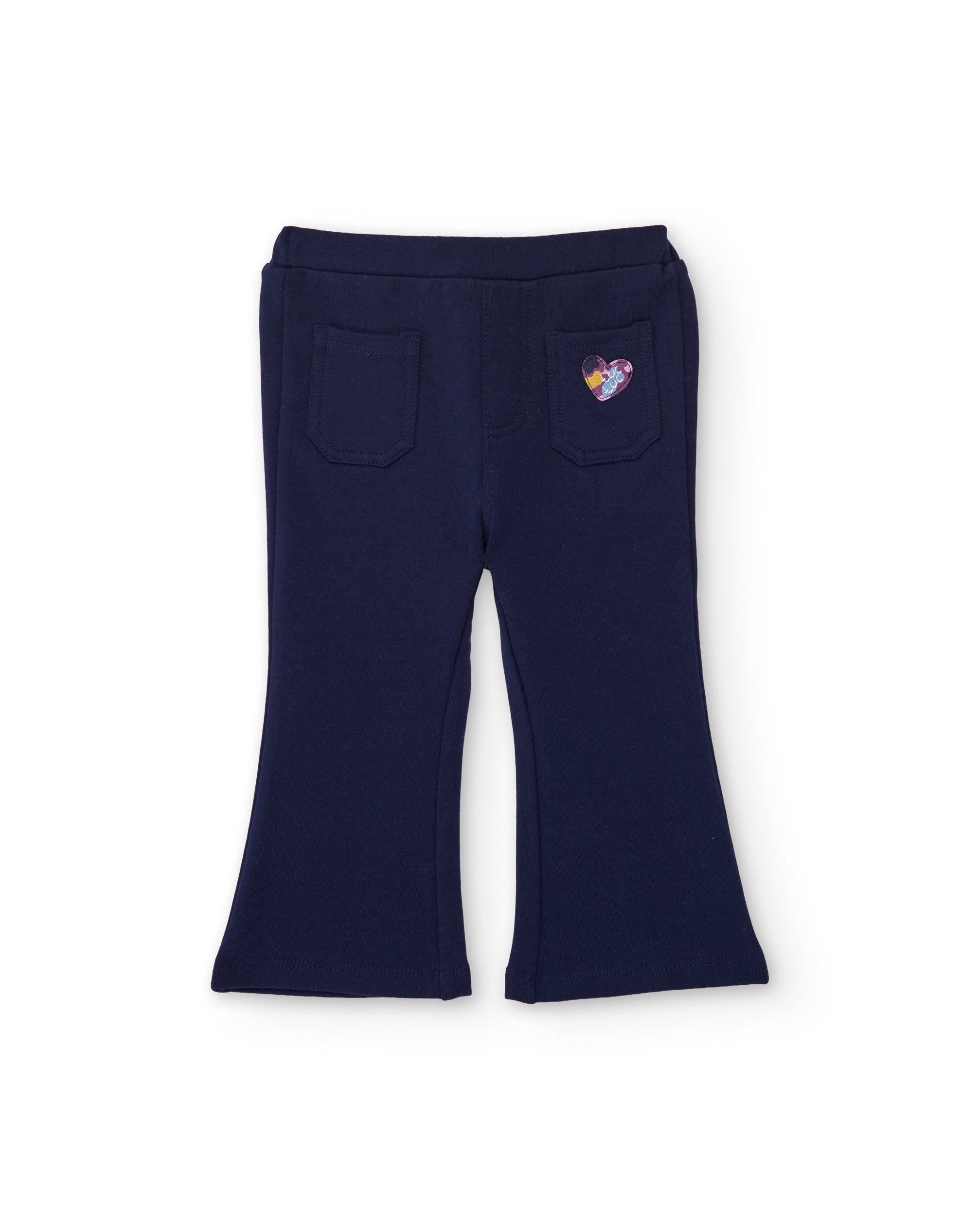 Conjunto de niña de felpa con sudadera de diseño divertido y pantalón a juego