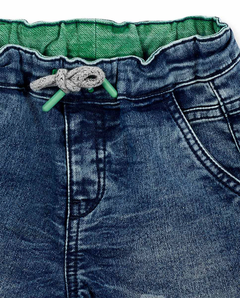 Bermuda denim azul niño Savage Spirit