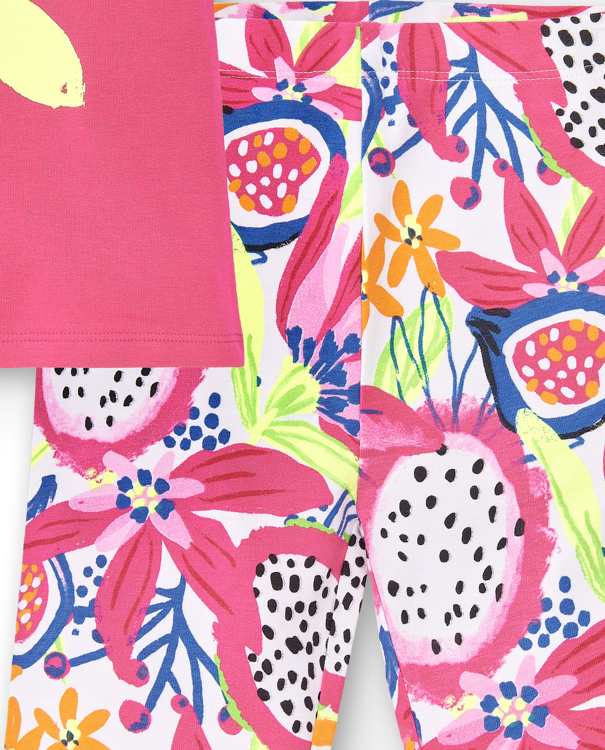 Conjunto punto fucsia niña Acid Bloom