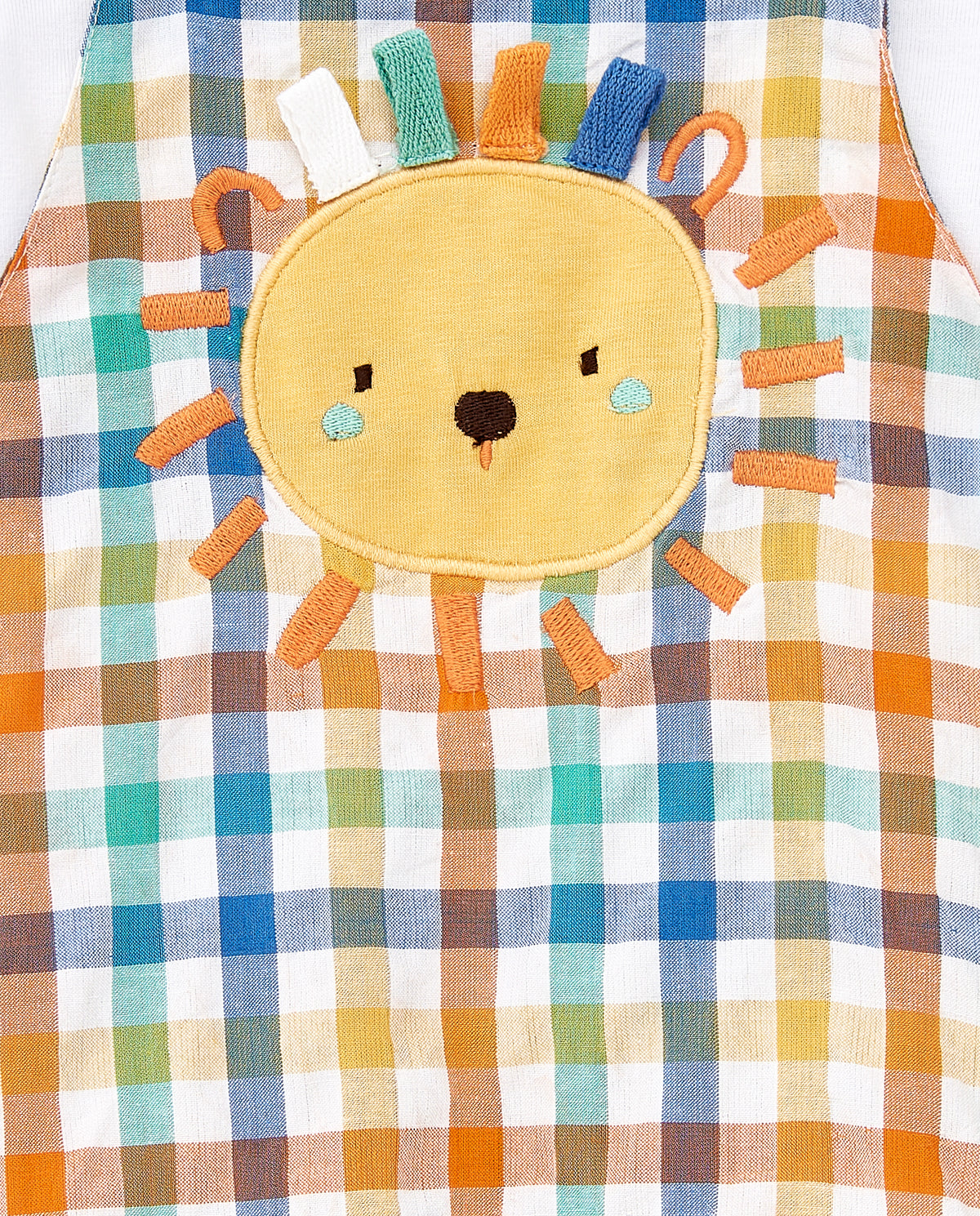 Conjunto plana punto blanco niño Animal Life