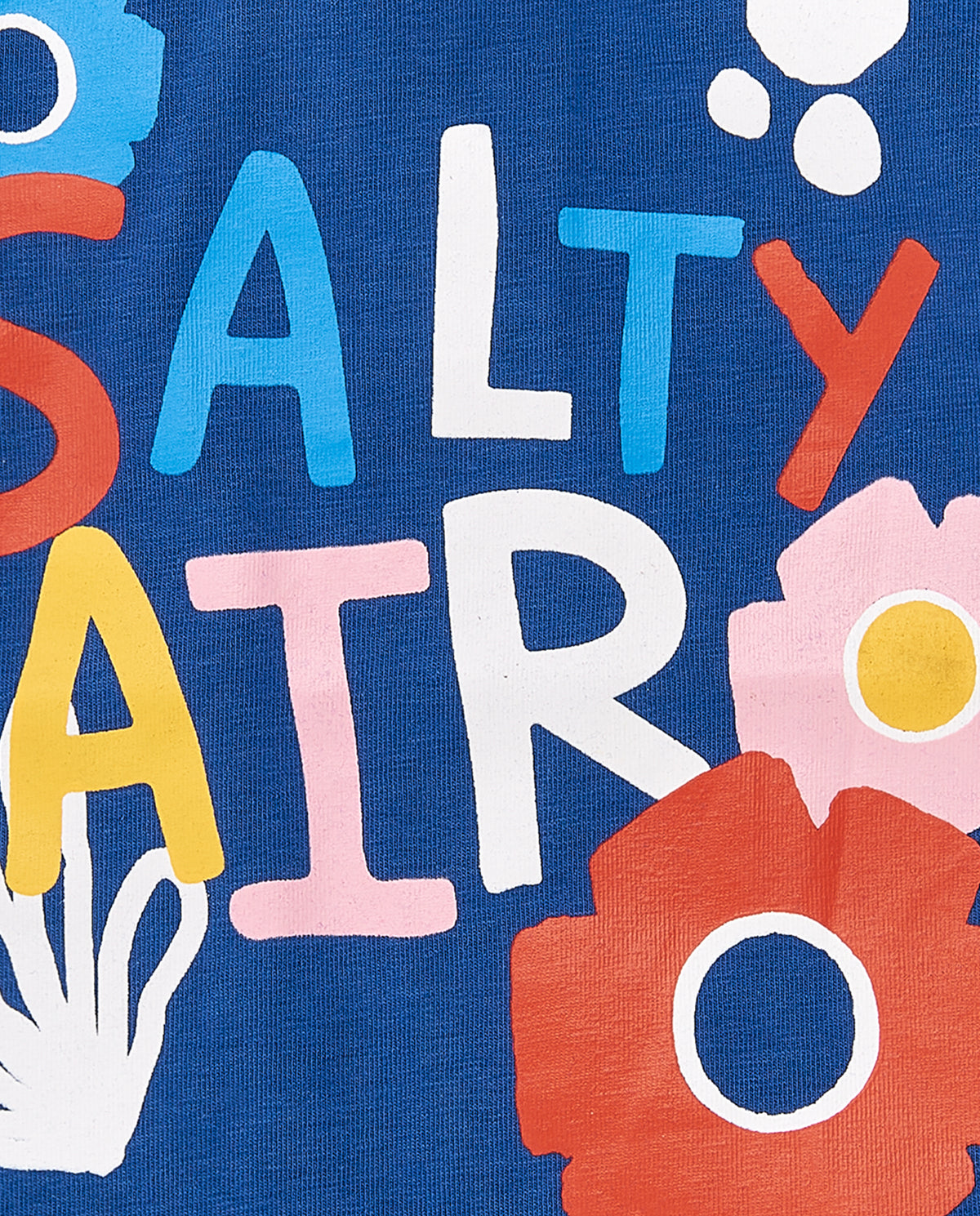 Camiseta punto azul niña Salty Air