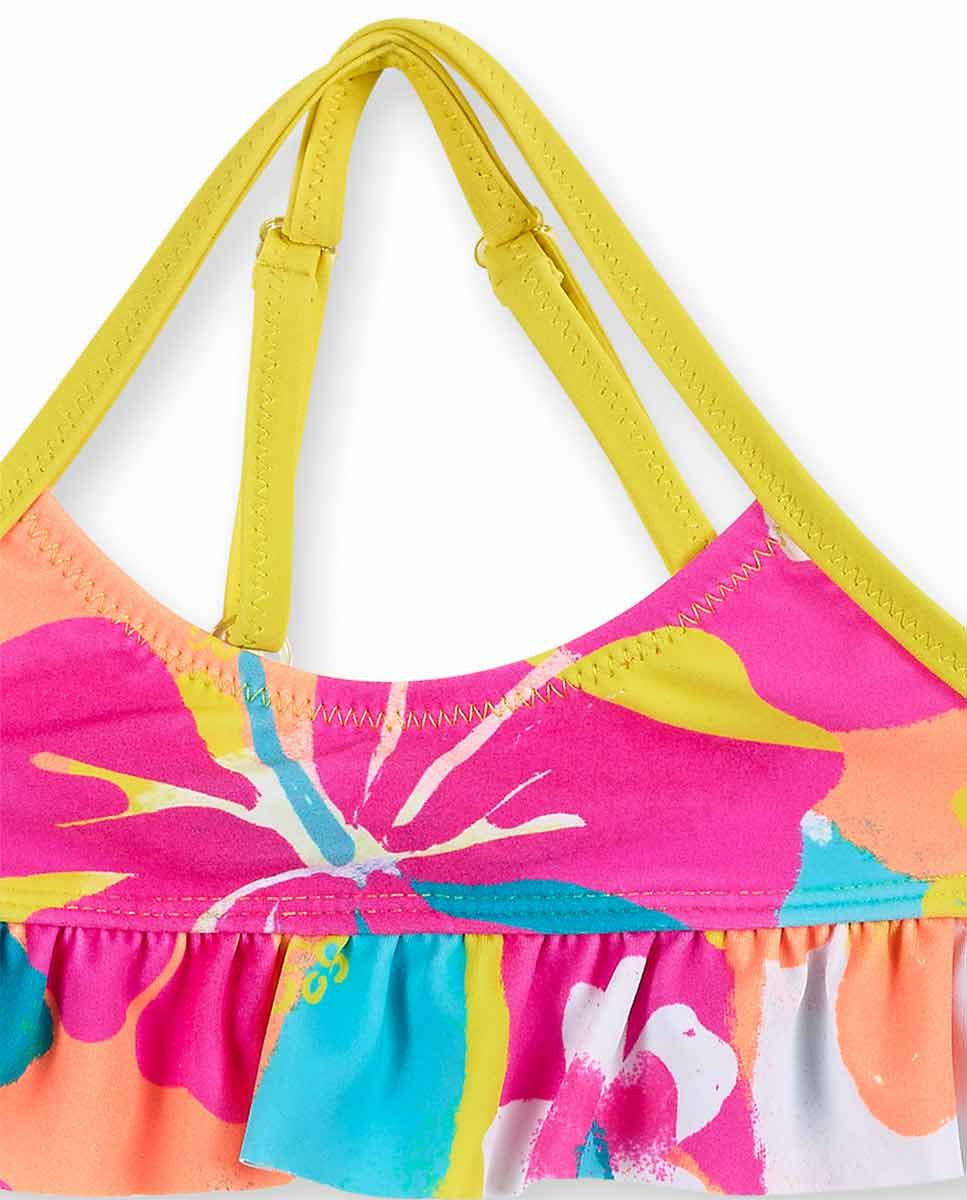 Bikini fucsia niña Laguna Beach