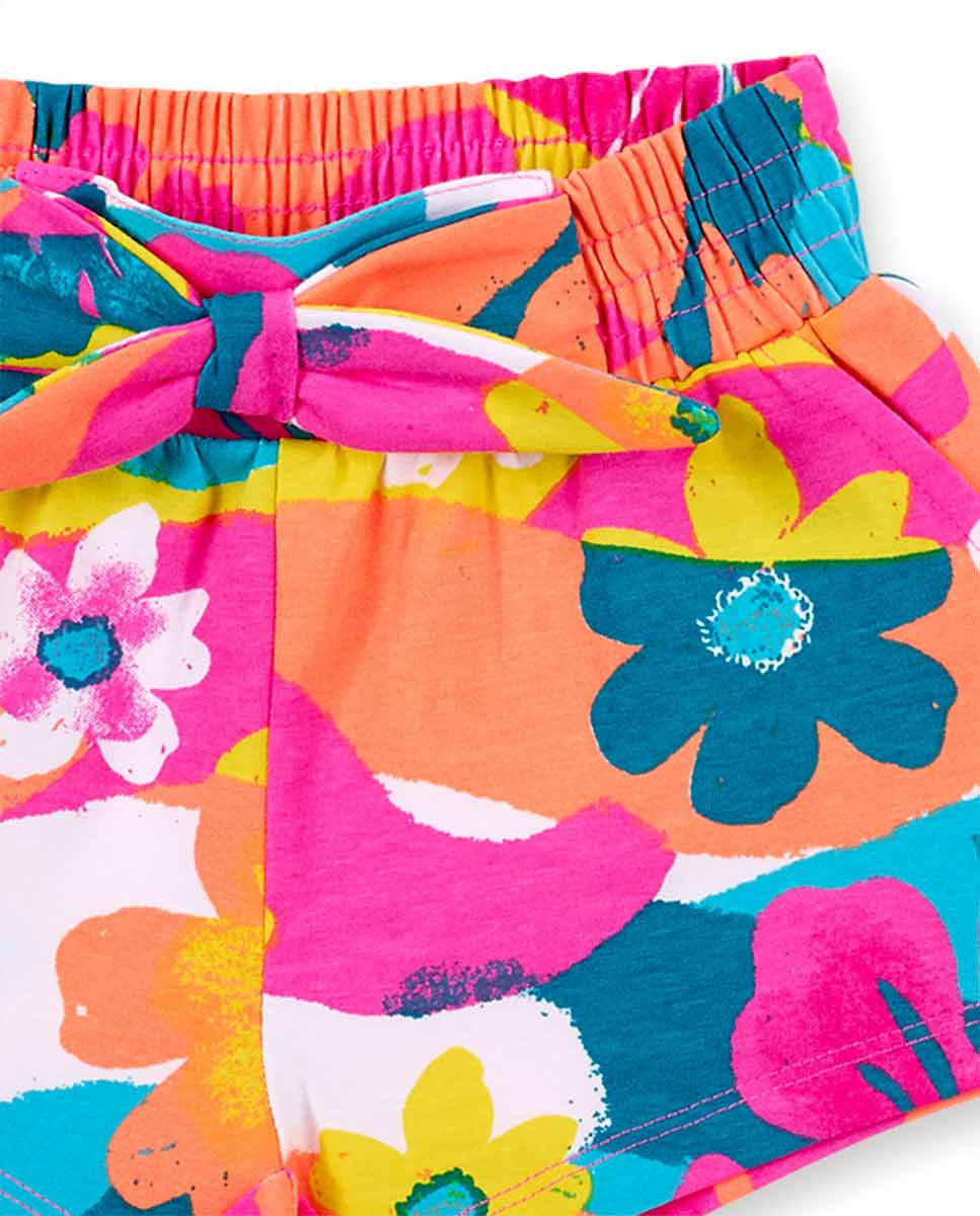 Conjunto punto blanco amarillo niña Laguna Beach