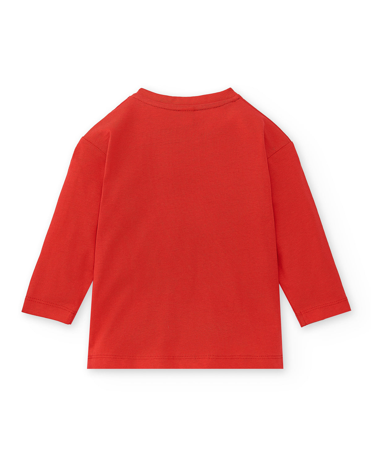 Camiseta larga punto rojo niño Hey Sushi