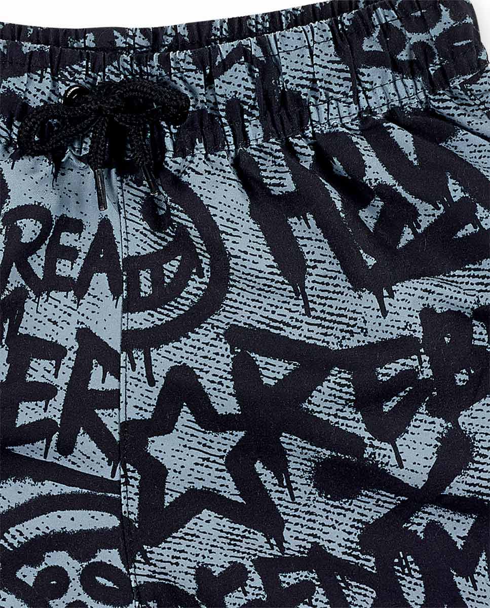 Bañador bermuda gris niño Urban Attitude