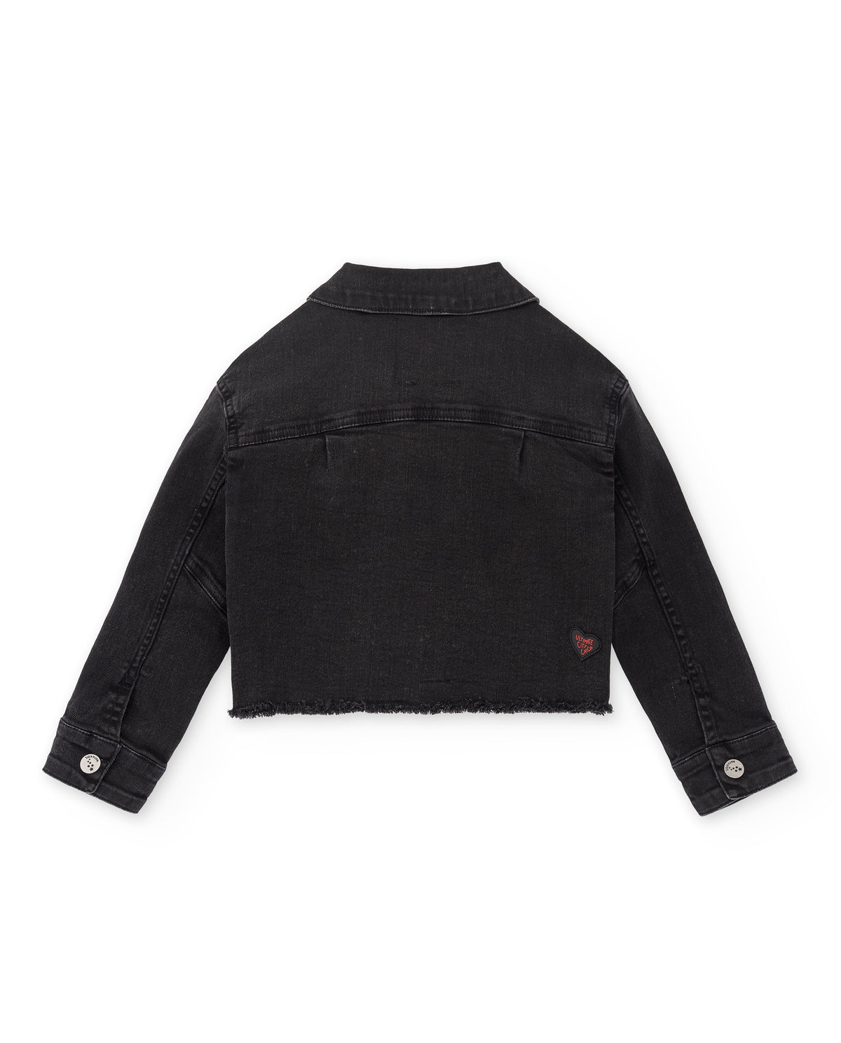 Cazadora denim negro niña Ultimate City Chic
