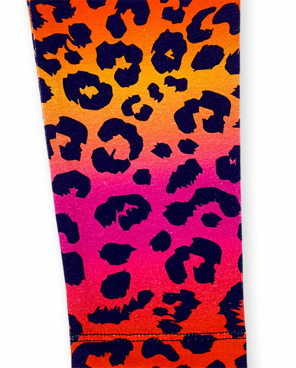 Legging punto fucsia niña Sunday Brunch