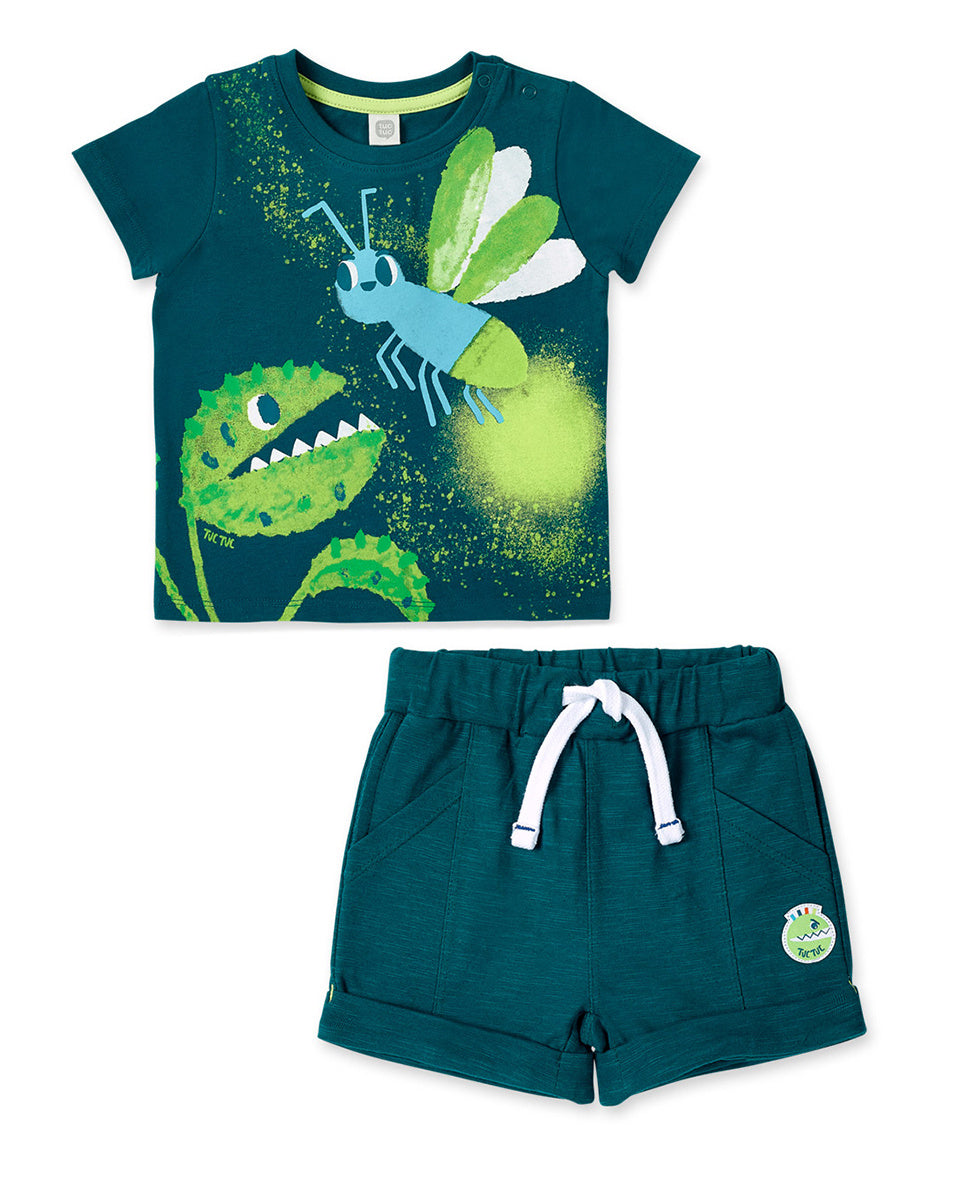 Conjunto punto verde niño Tropadelic