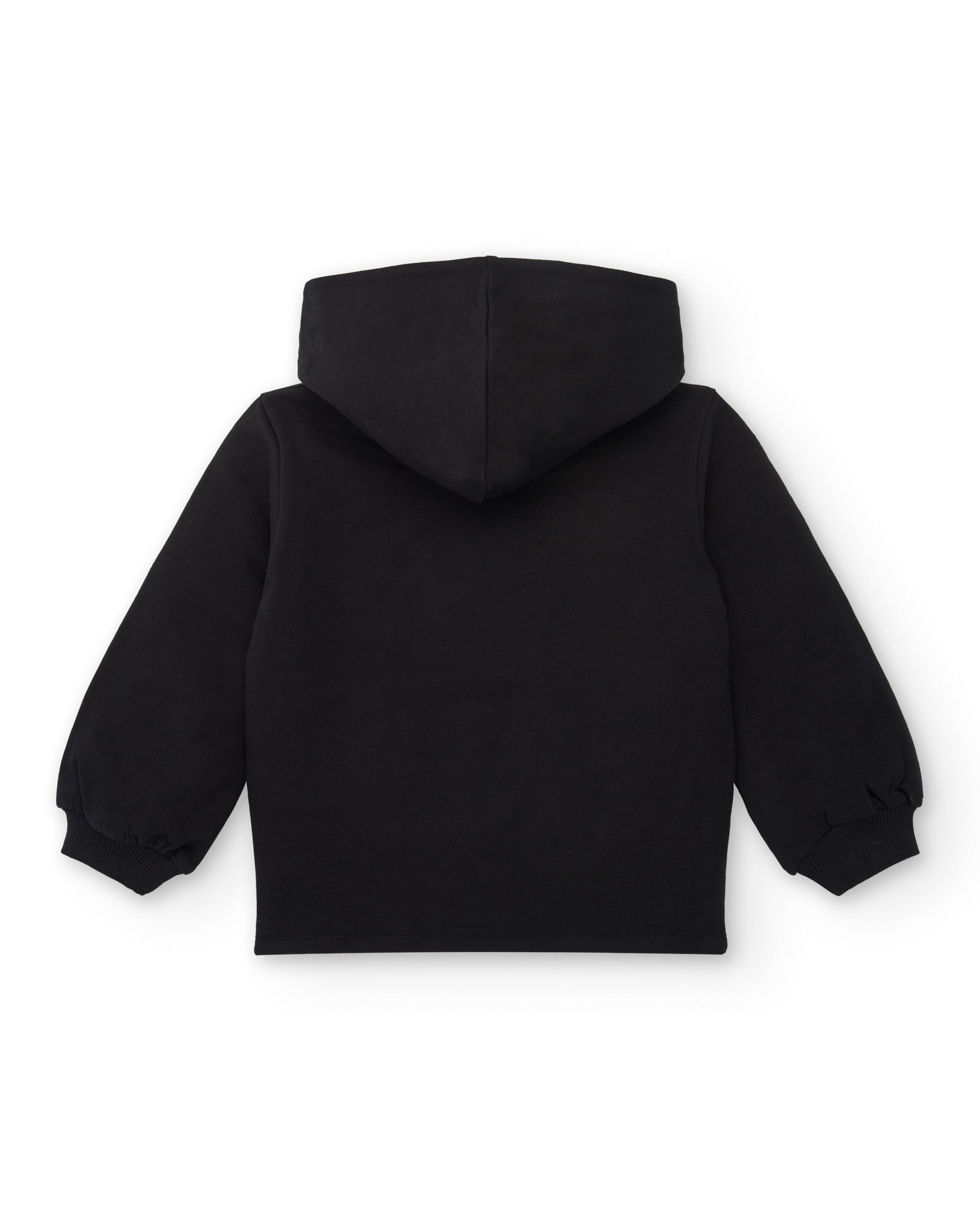 Sudadera negra con capucha y estampado "You're so daring" para