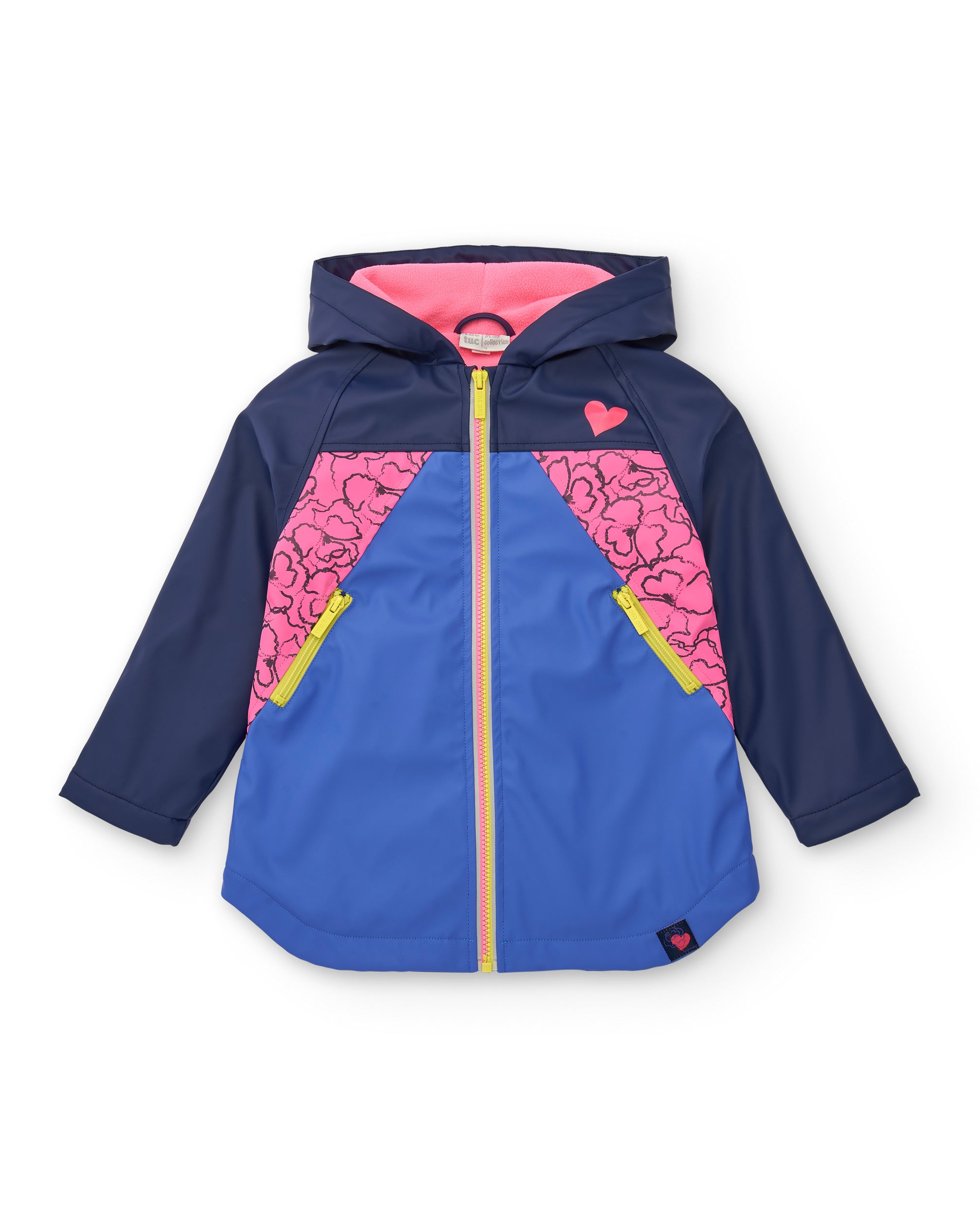 Chaqueta cortaviento con capucha y detalles en contraste para