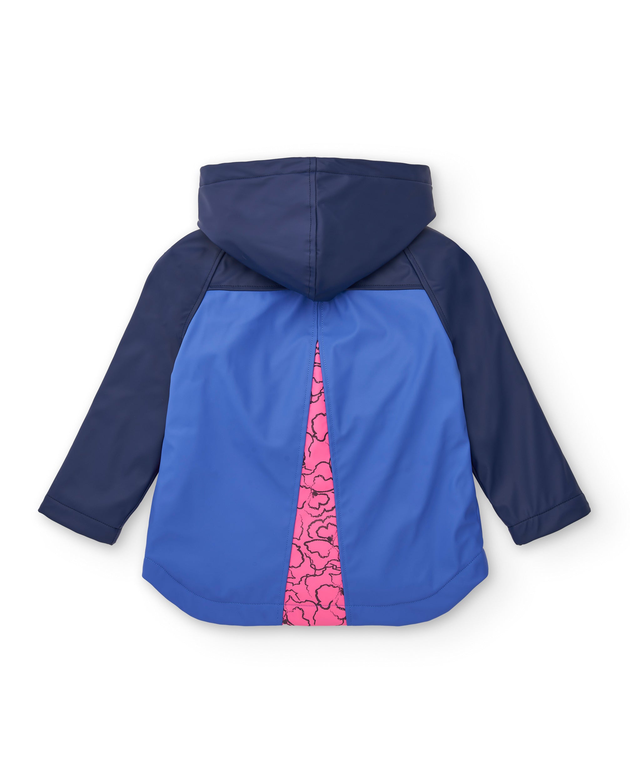 Chaqueta cortaviento con capucha y detalles en contraste para
