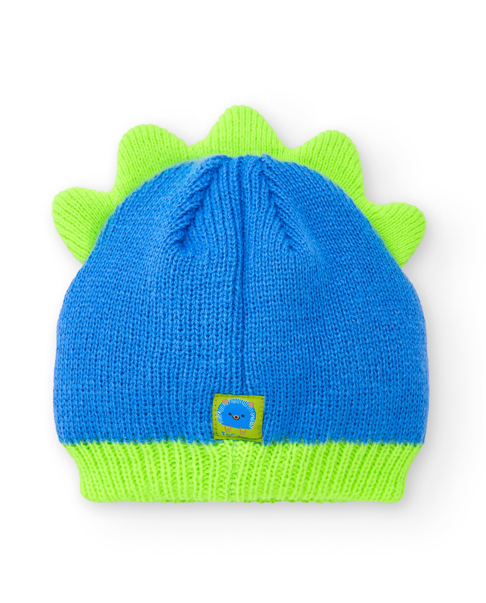 Gorro para niño en azul con detalle de erizo colección Hedgehog
