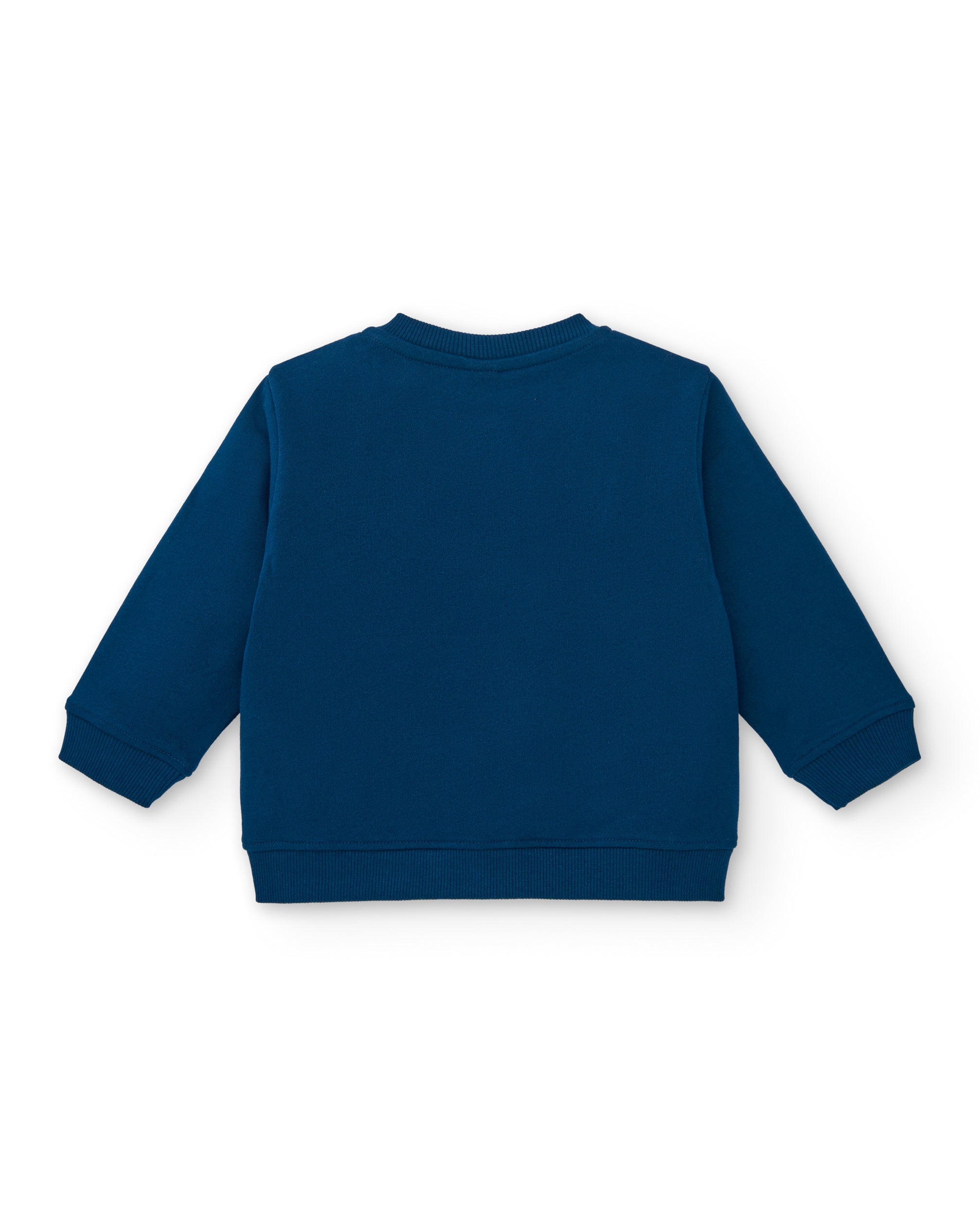 Chaqueta azul marino con estampado de Yeti para niño de la