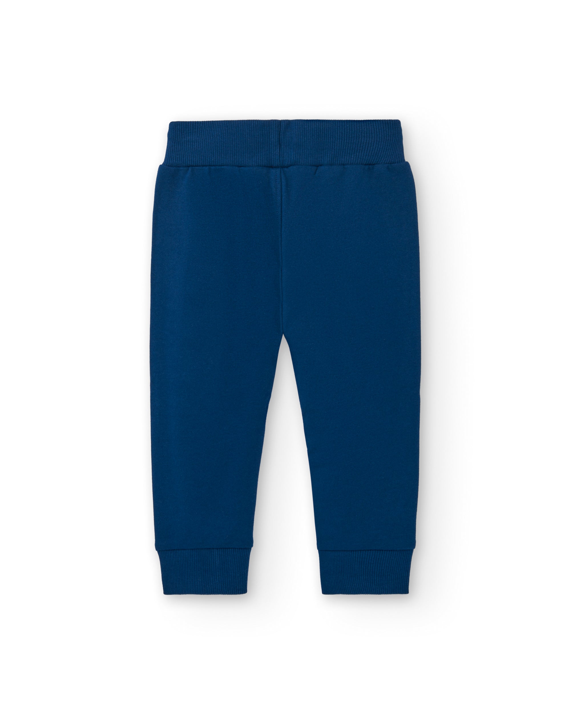 Pantalón azul marino con cordón ajustable para niño de la