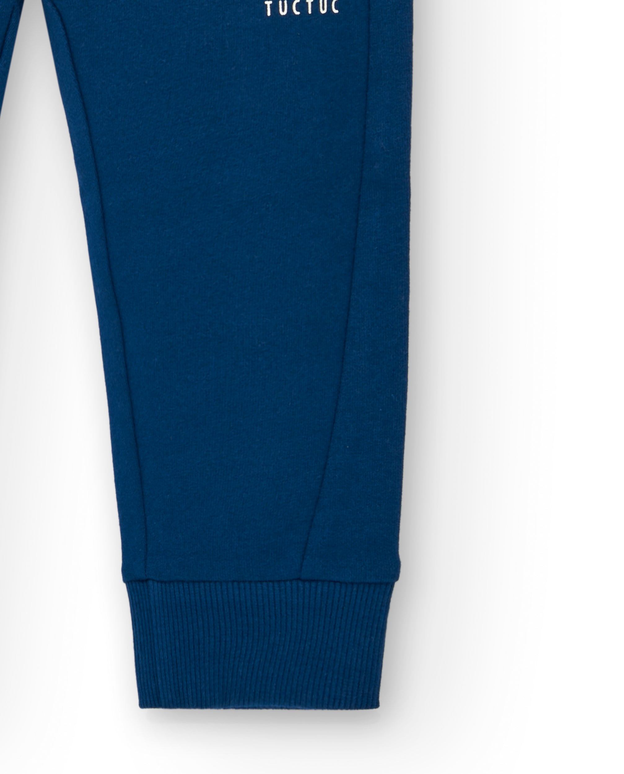 Pantalón azul marino con cordón ajustable para niño de la