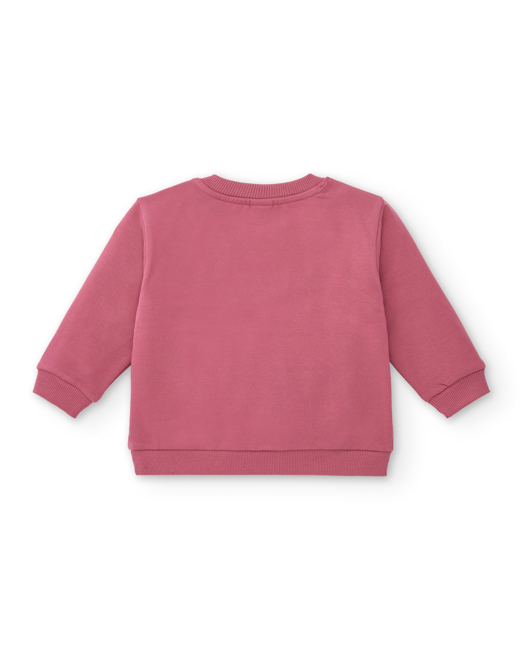 Sudadera rosa con diseño de oso polar para niña de la colección