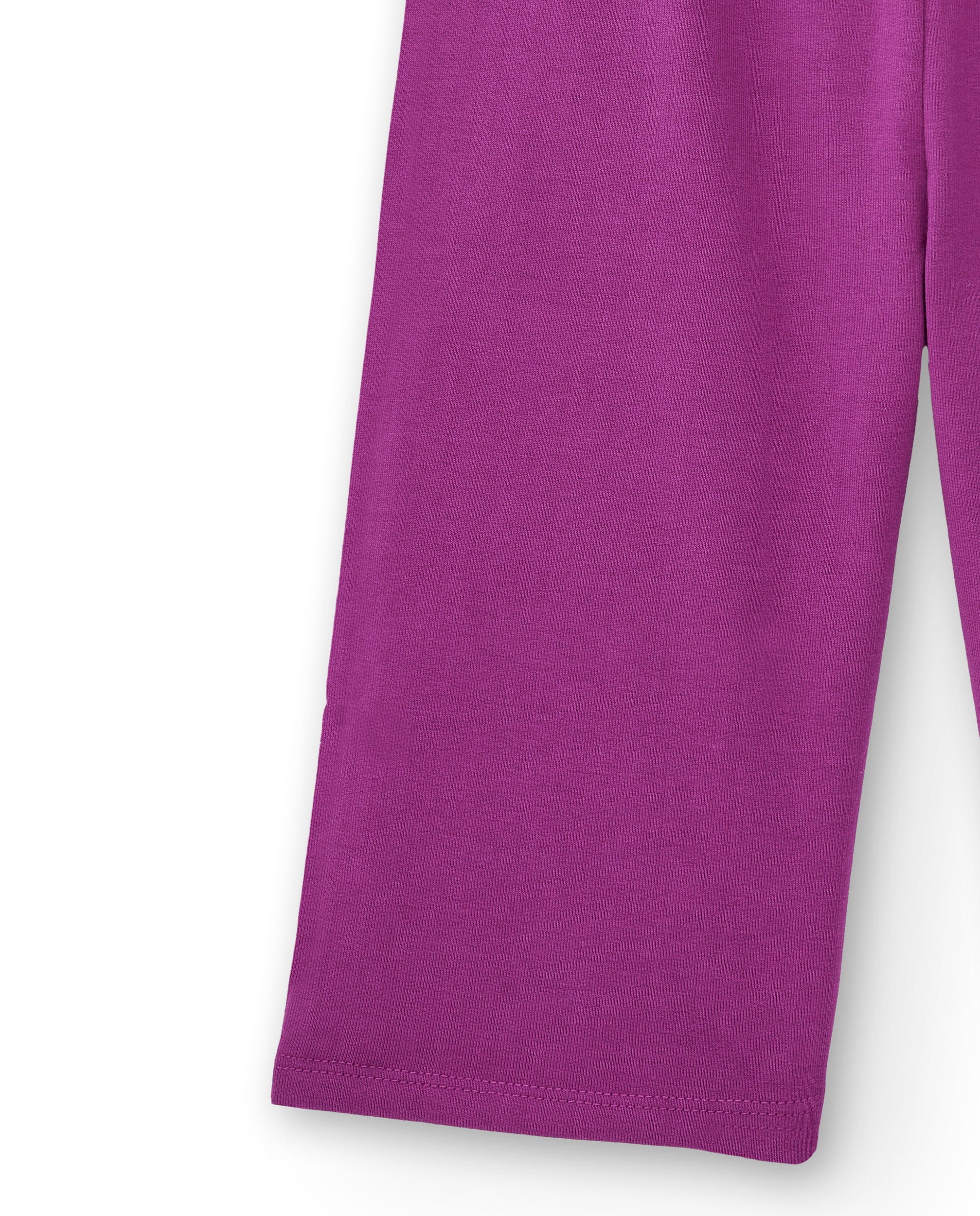 Pantalón para niña en color fucsia con lazo decorativo