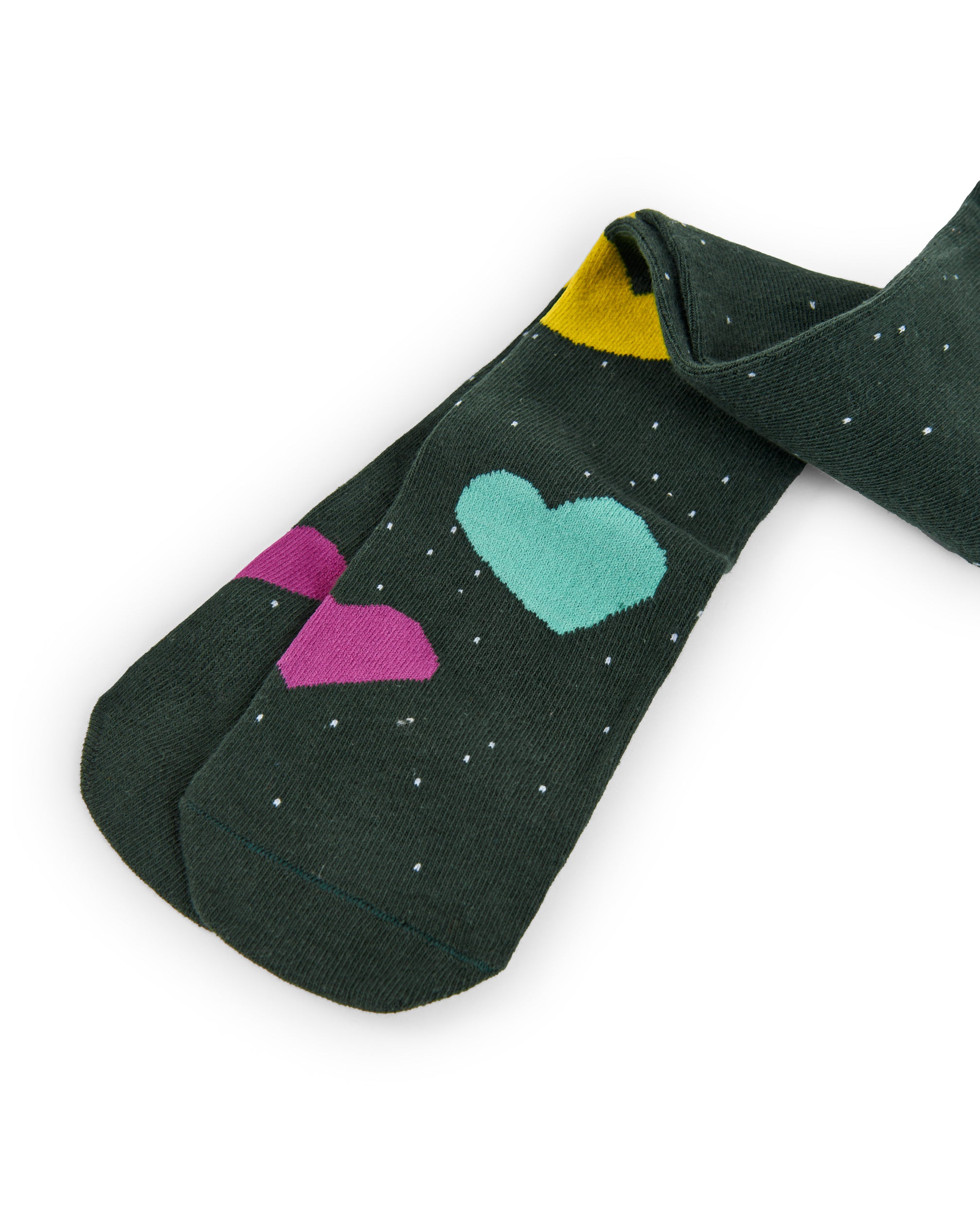 Pack de dos leotardos corazones para niña colección Cyber Dino