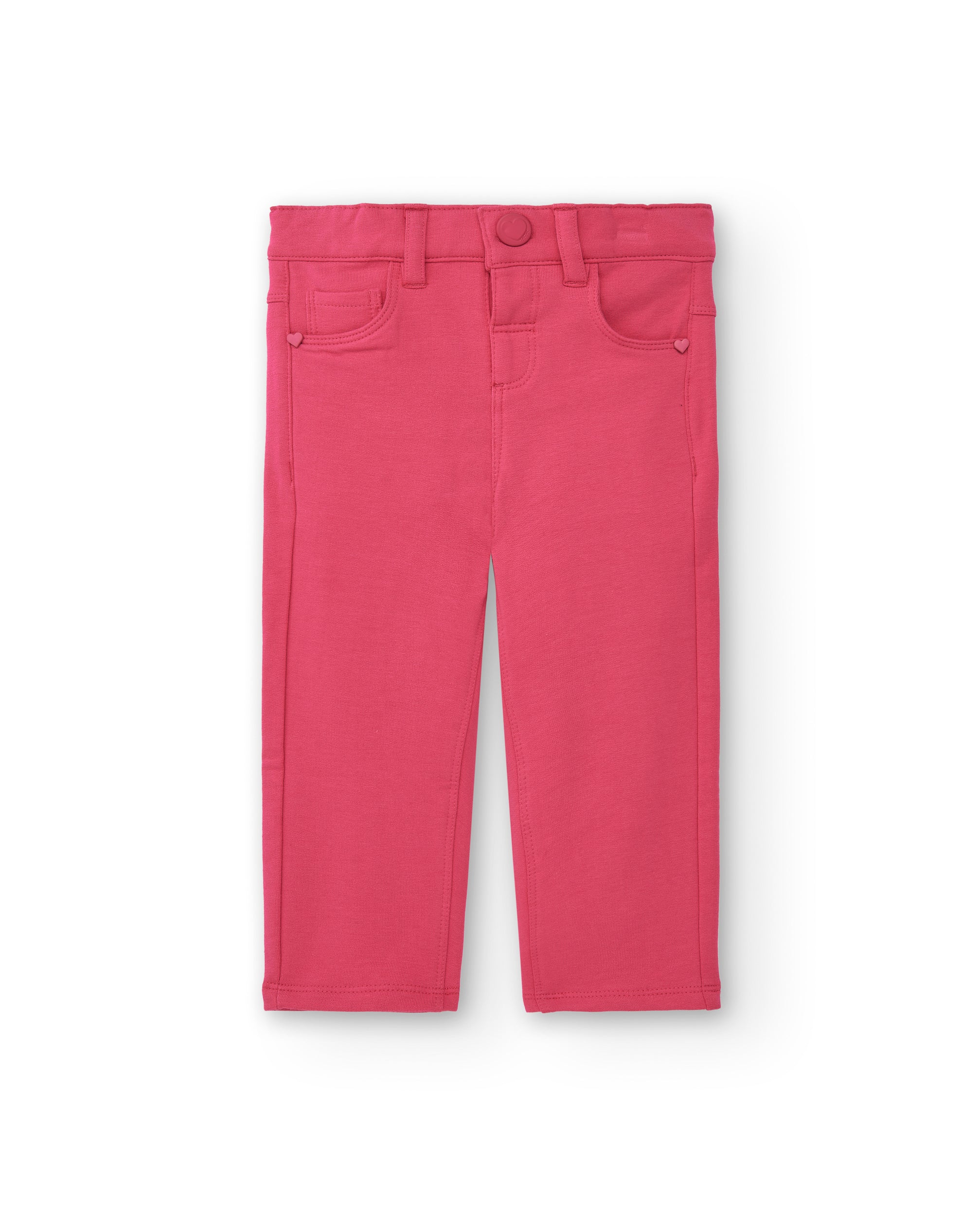 Pantalón de felpa para niña en rosa colección Cosmic girl