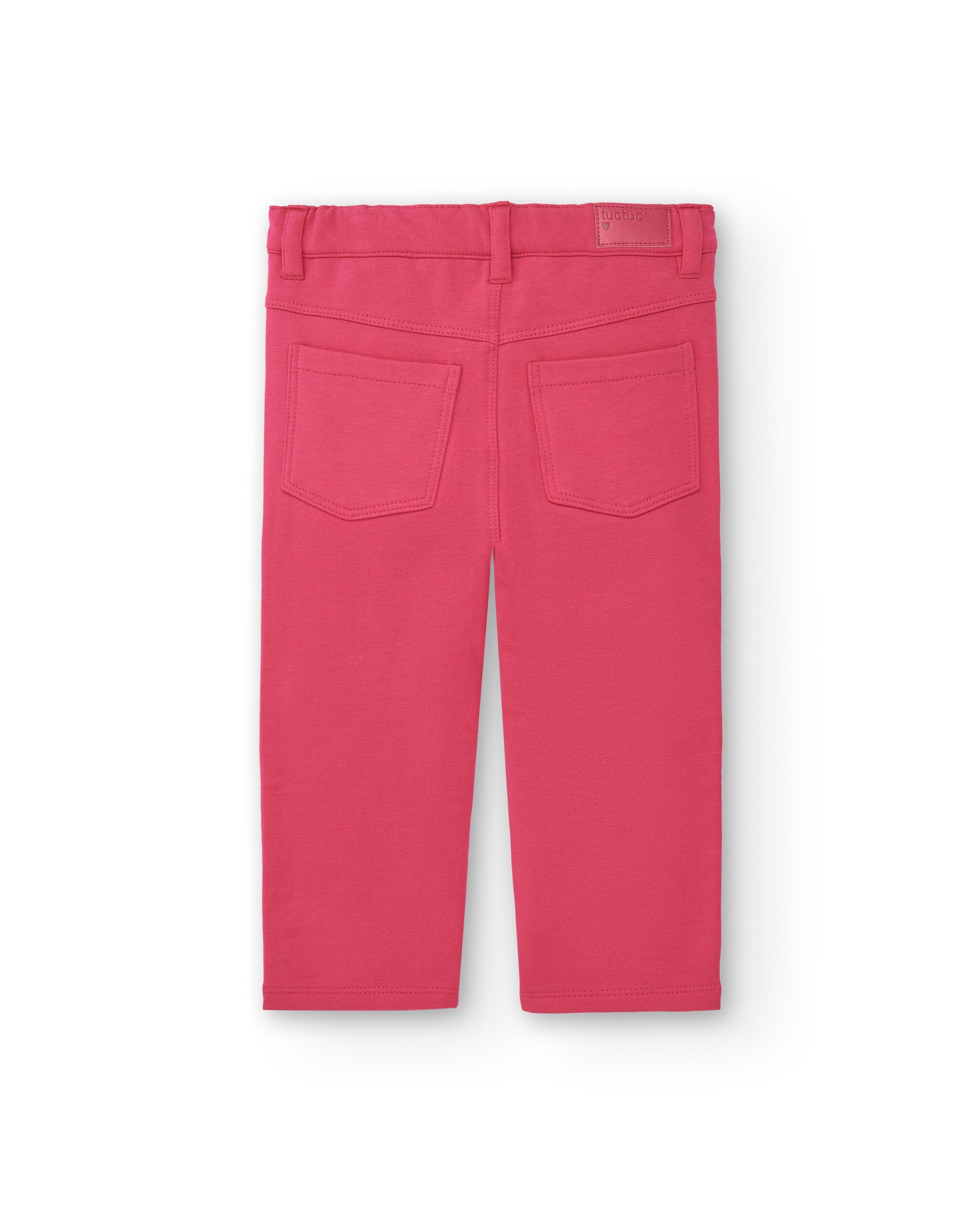 Pantalón de felpa para niña en rosa colección Cosmic girl