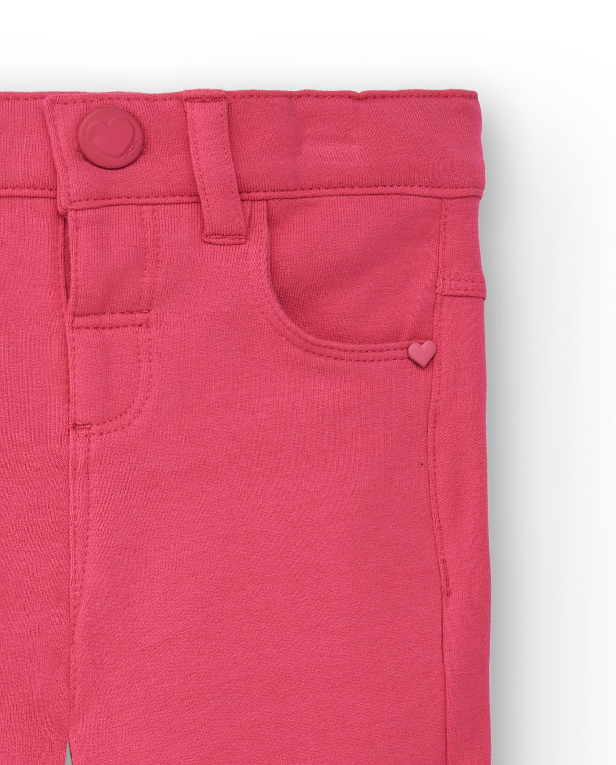 Pantalón de felpa para niña en rosa colección Cosmic girl