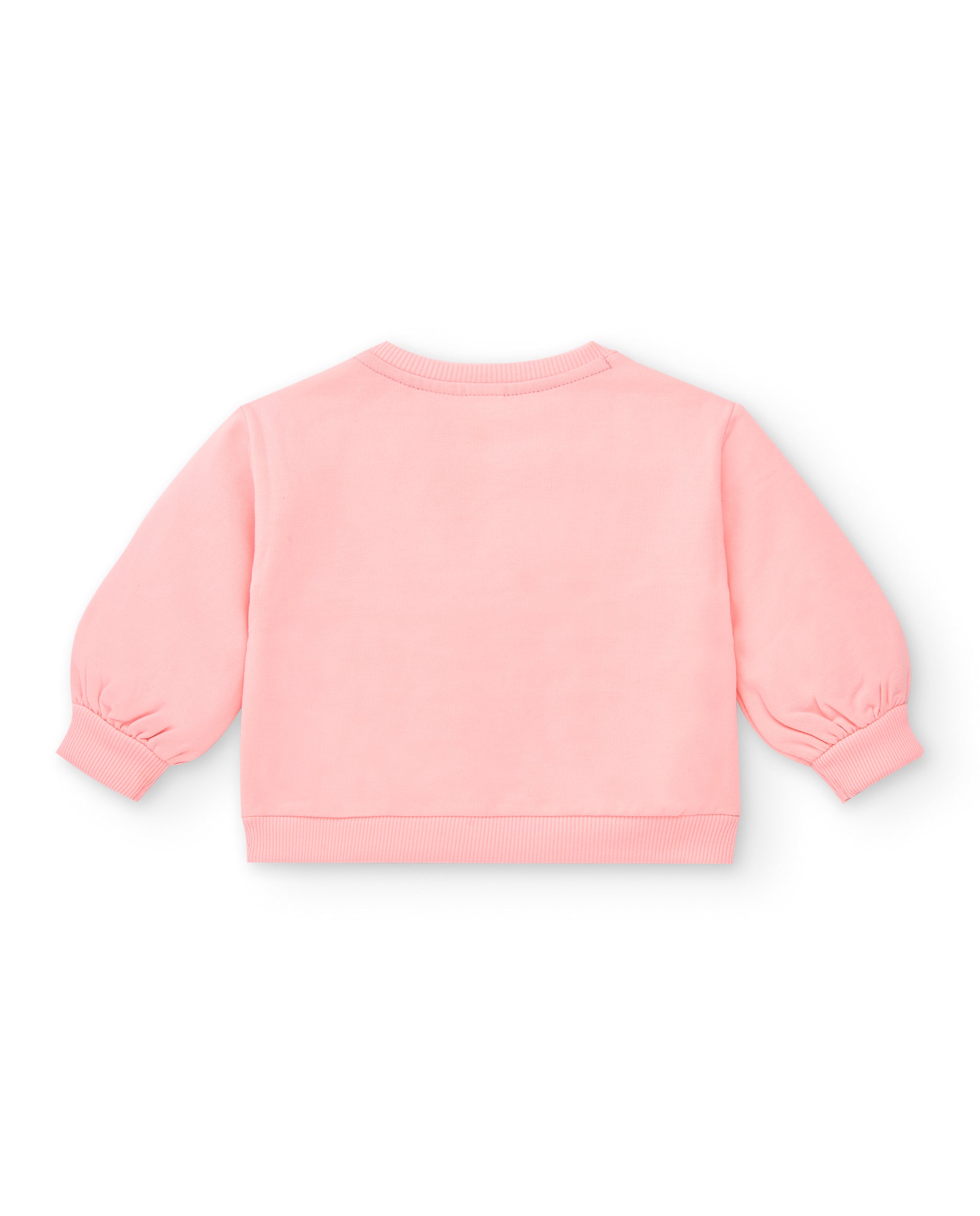 Sudadera para niña en color rosa con diseño de luna de