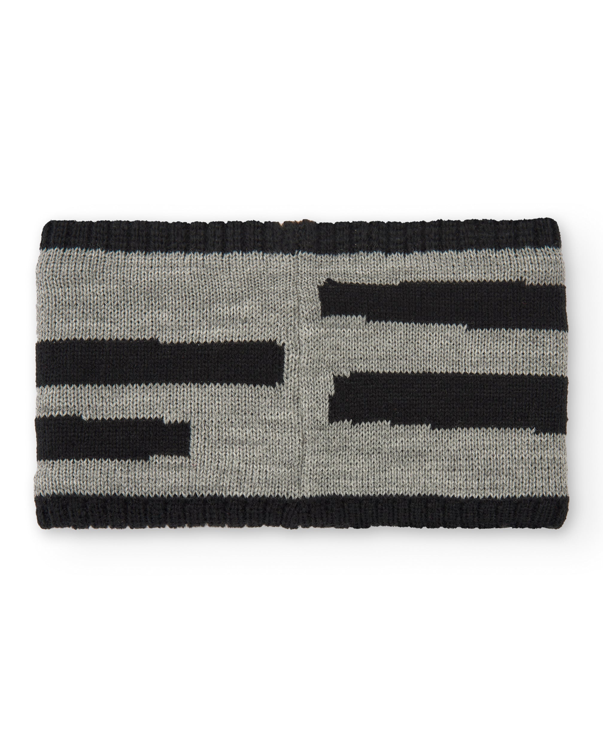 Bufanda niño en gris con diseño a rayas colección Cartoon