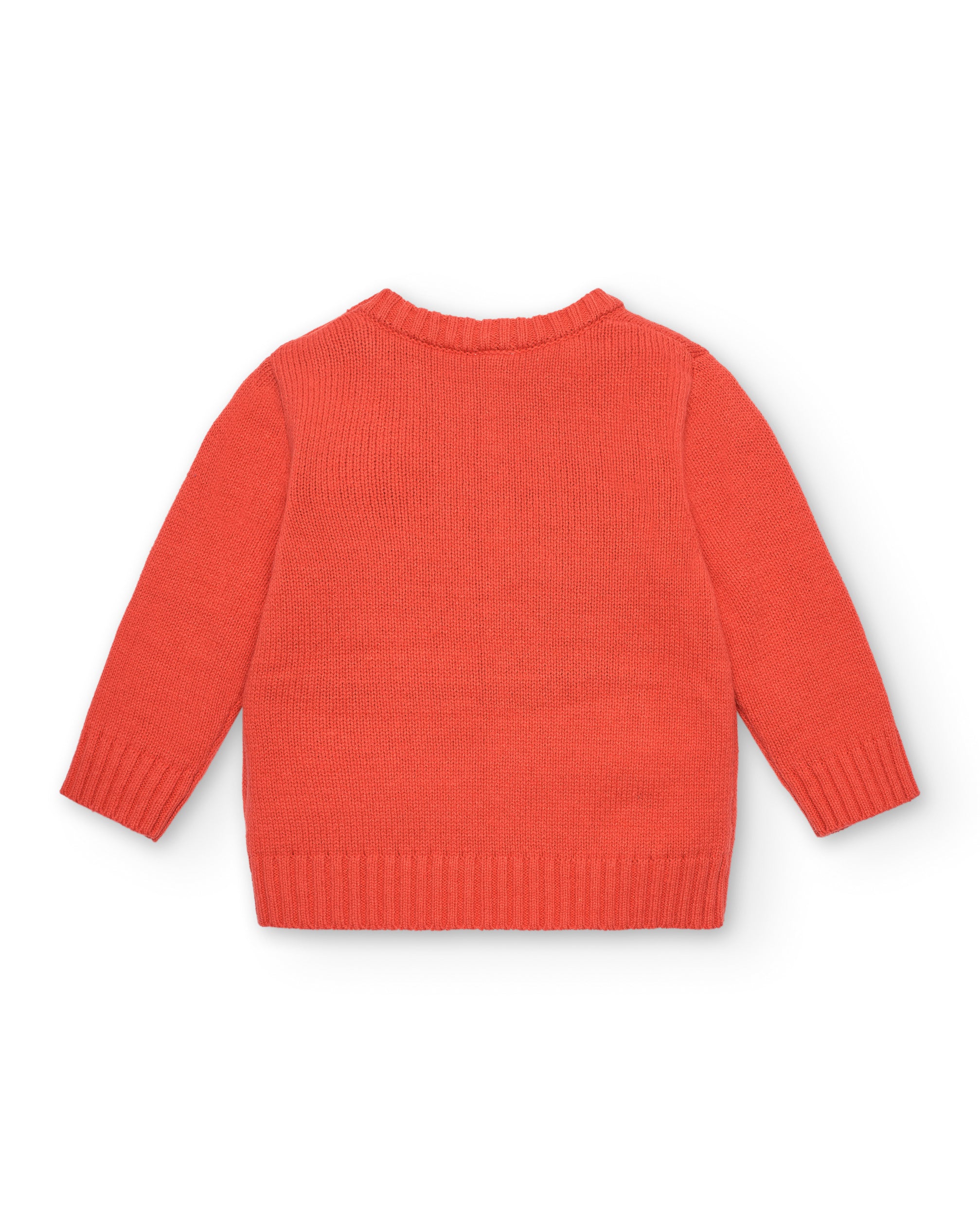 Jersey tricot niño en rojo con diseño de autobús colección