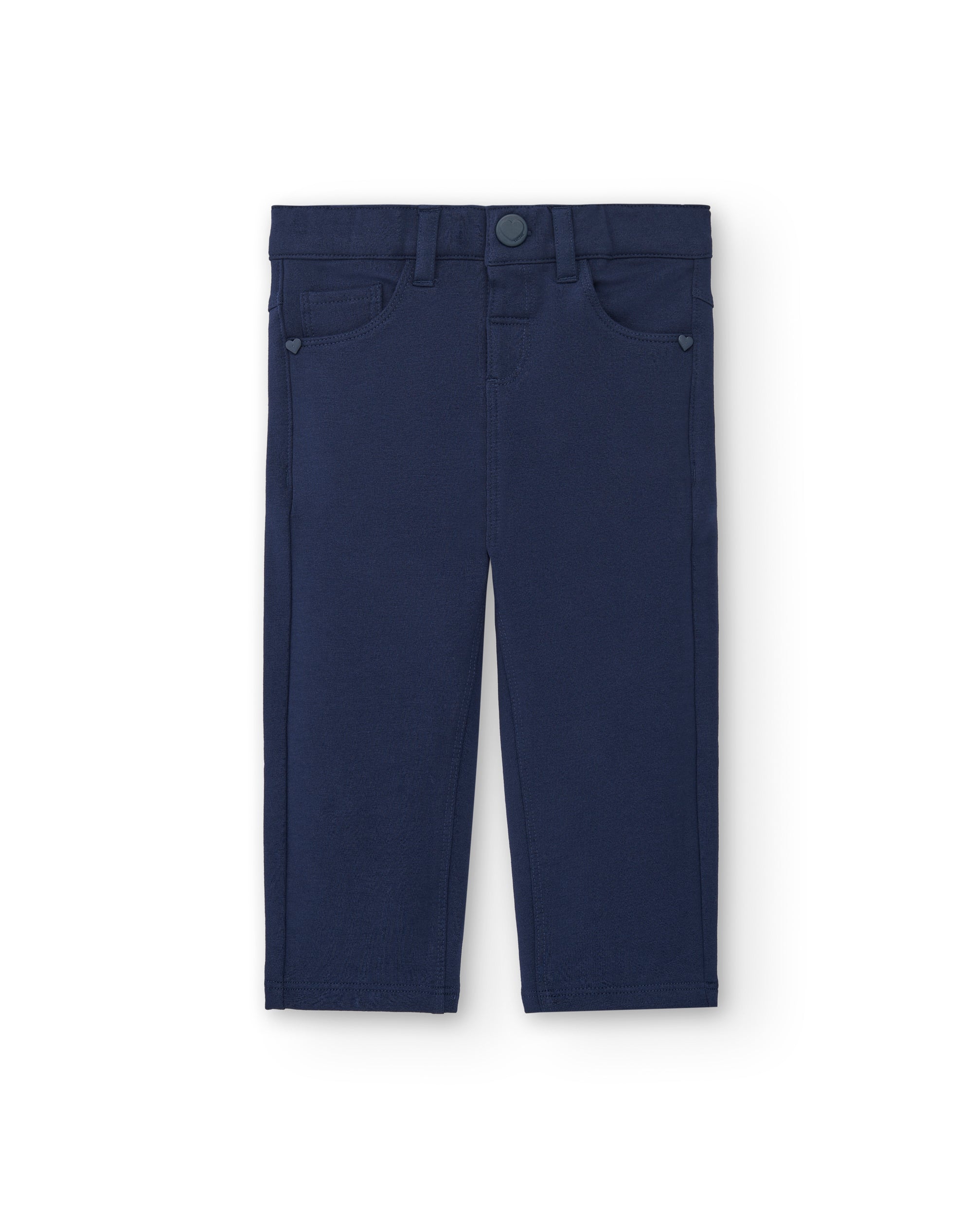 Pantalón niño en azul marino básico colección Big Brains