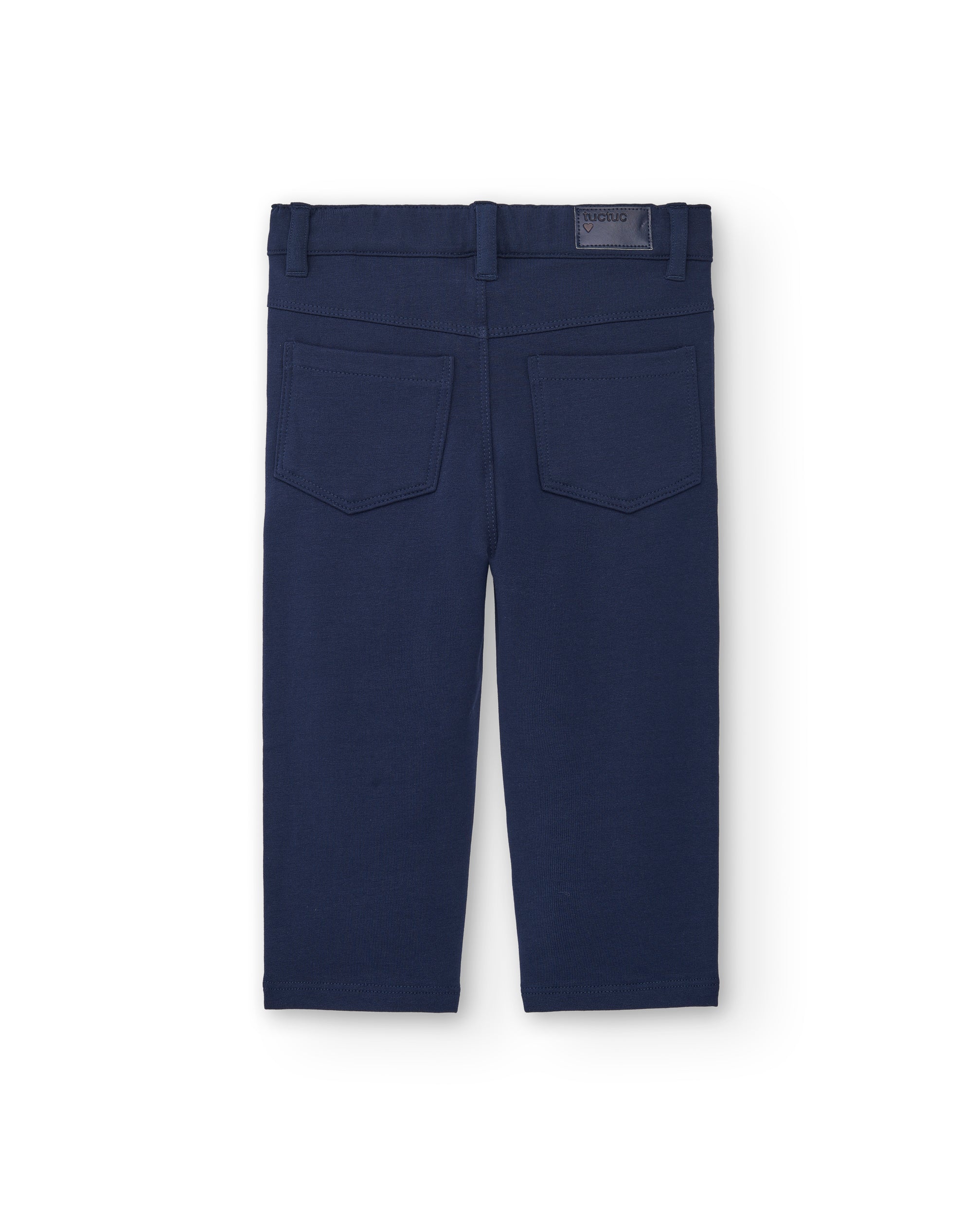 Pantalón niño en azul marino básico colección Big Brains