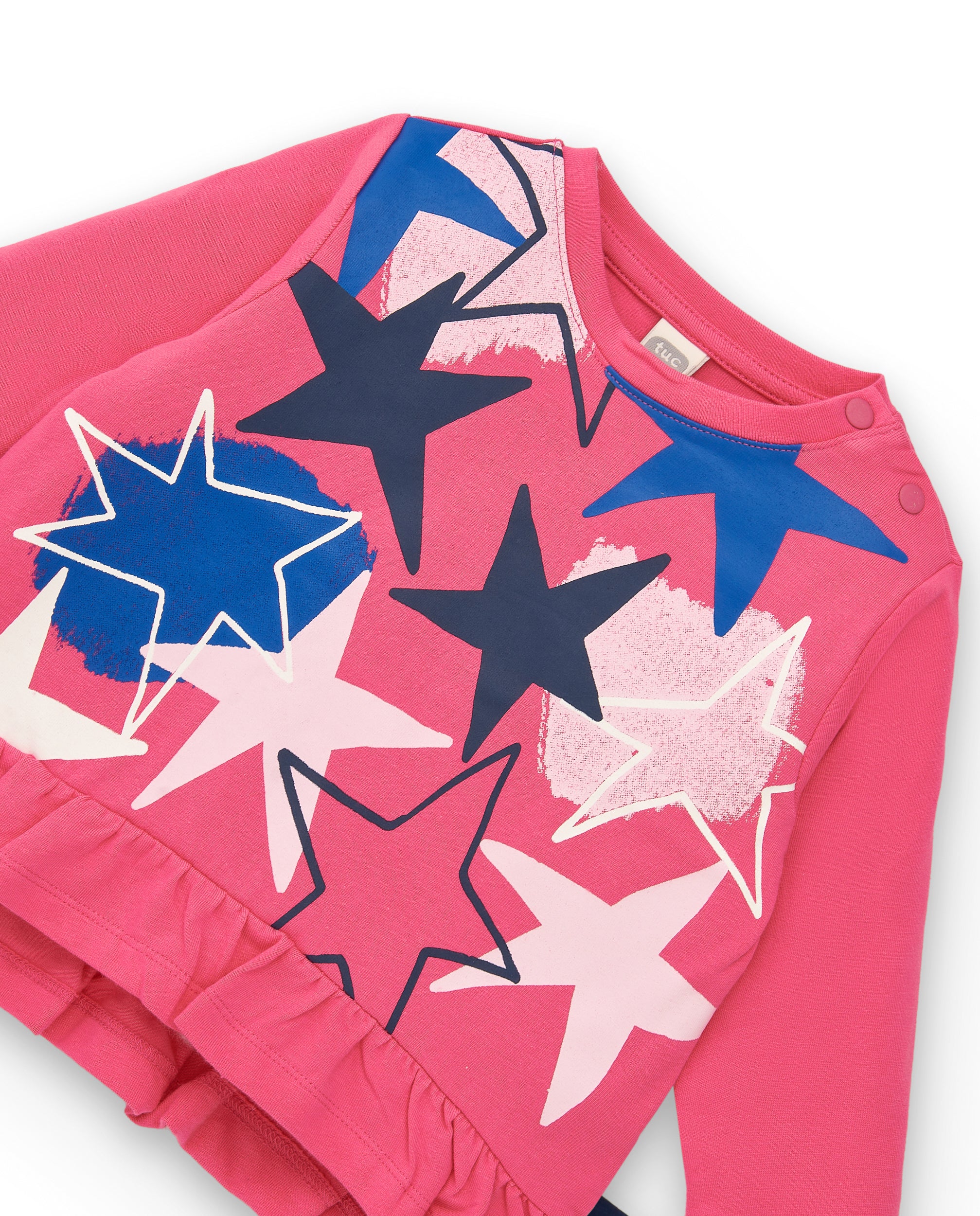 Conjunto niña en rosa con estrellas colección amazing