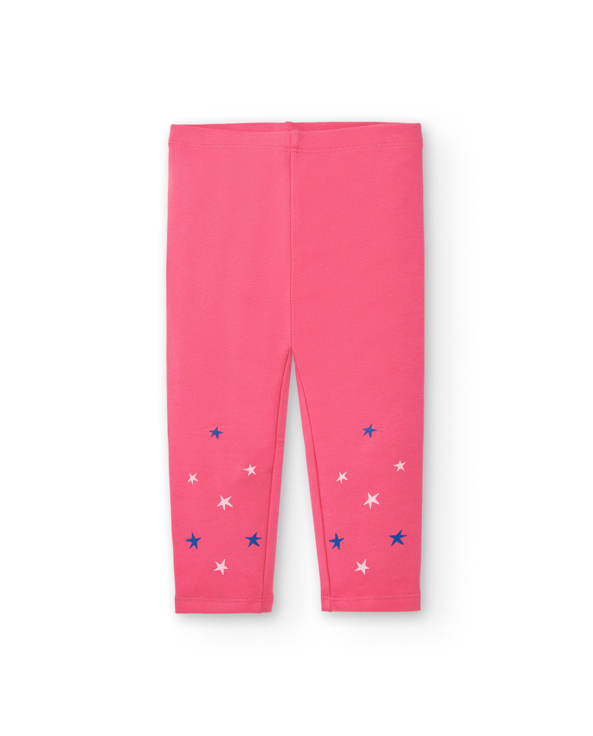 Conjunto de camiseta de manga larga y leggings niña en rosa y