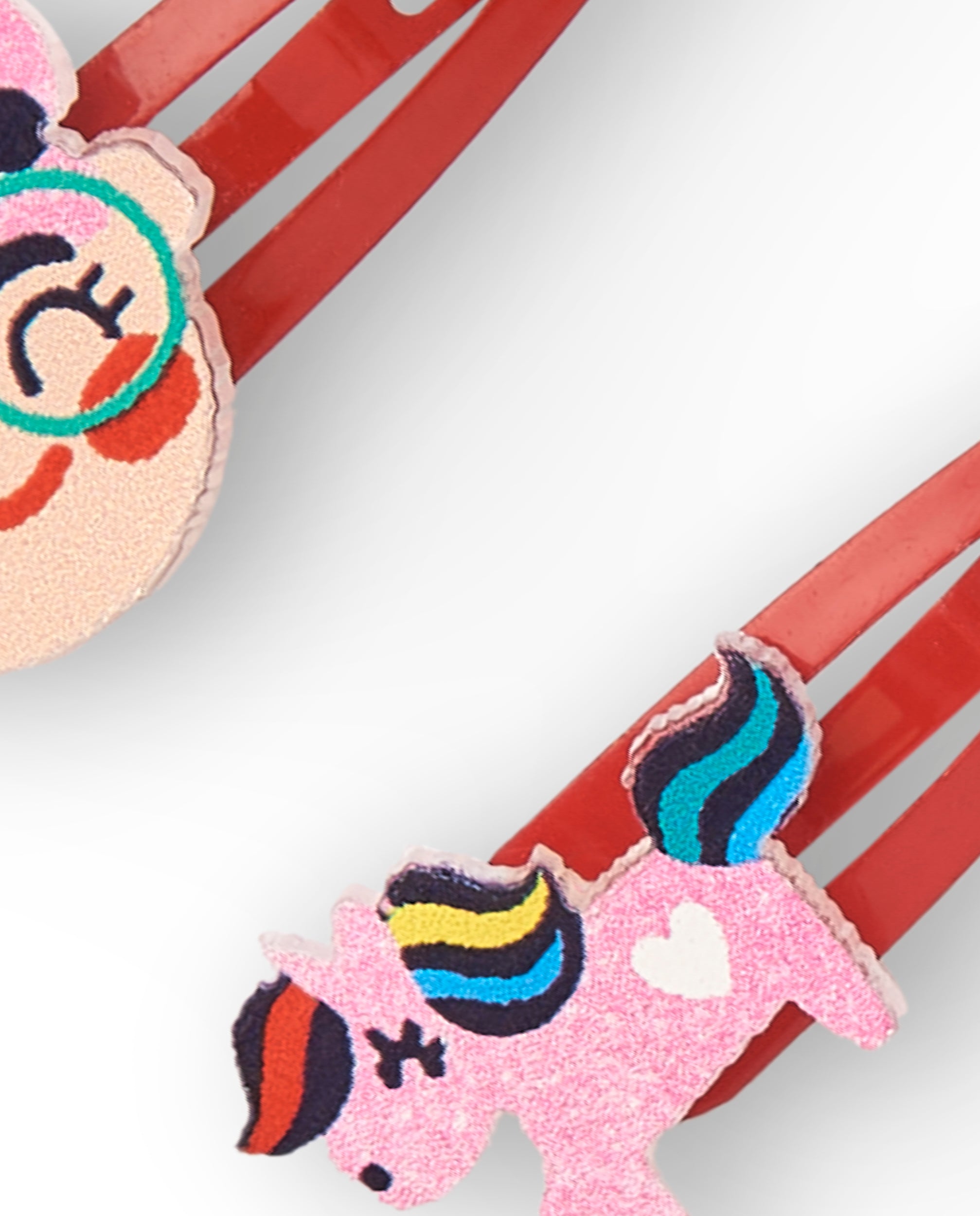 Clips con diseño de personaje y pony para niña colección Big