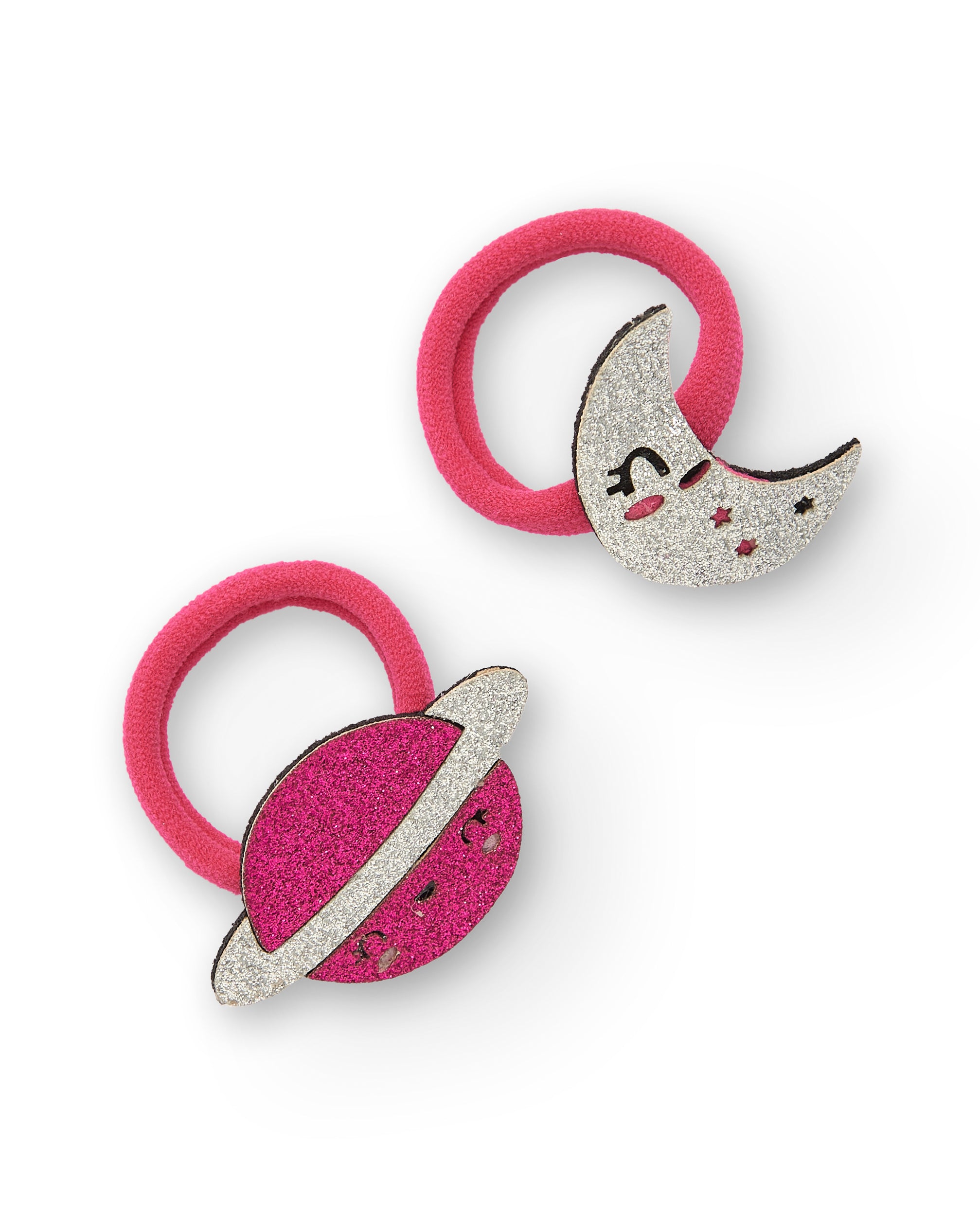 Coleteros con adornos de planeta y luna para niña colección