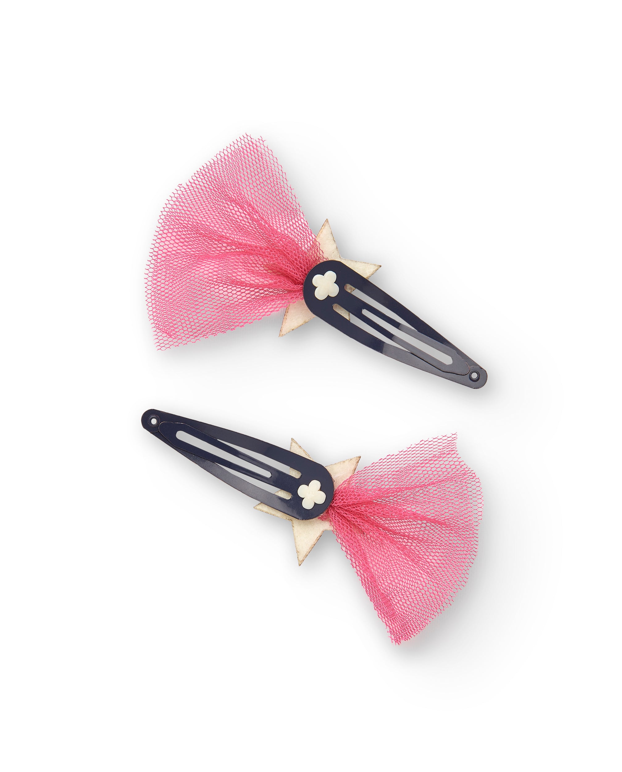 Clips con estrella brillante y tul para niña colección Amazing