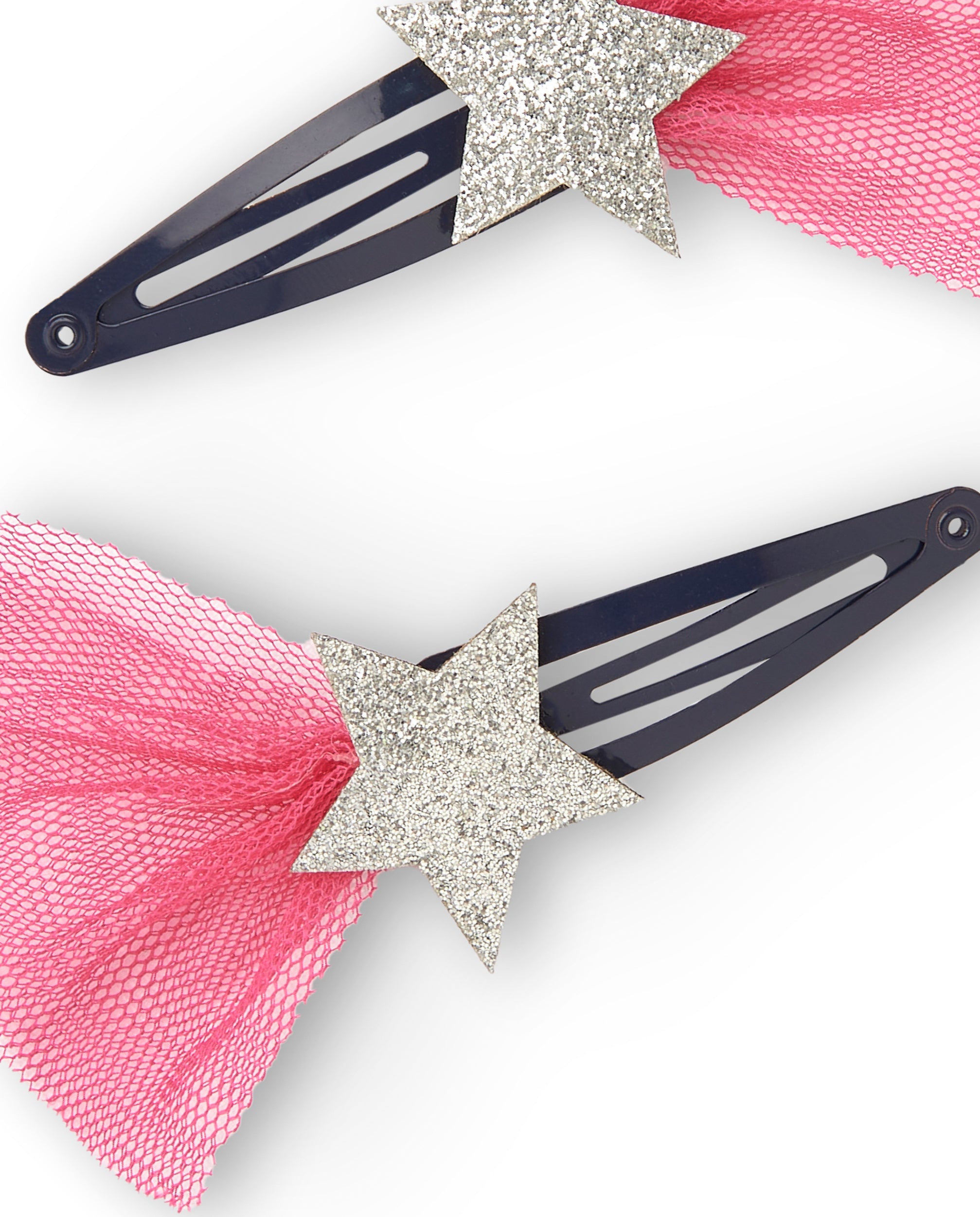 Clips con estrella brillante y tul para niña colección Amazing