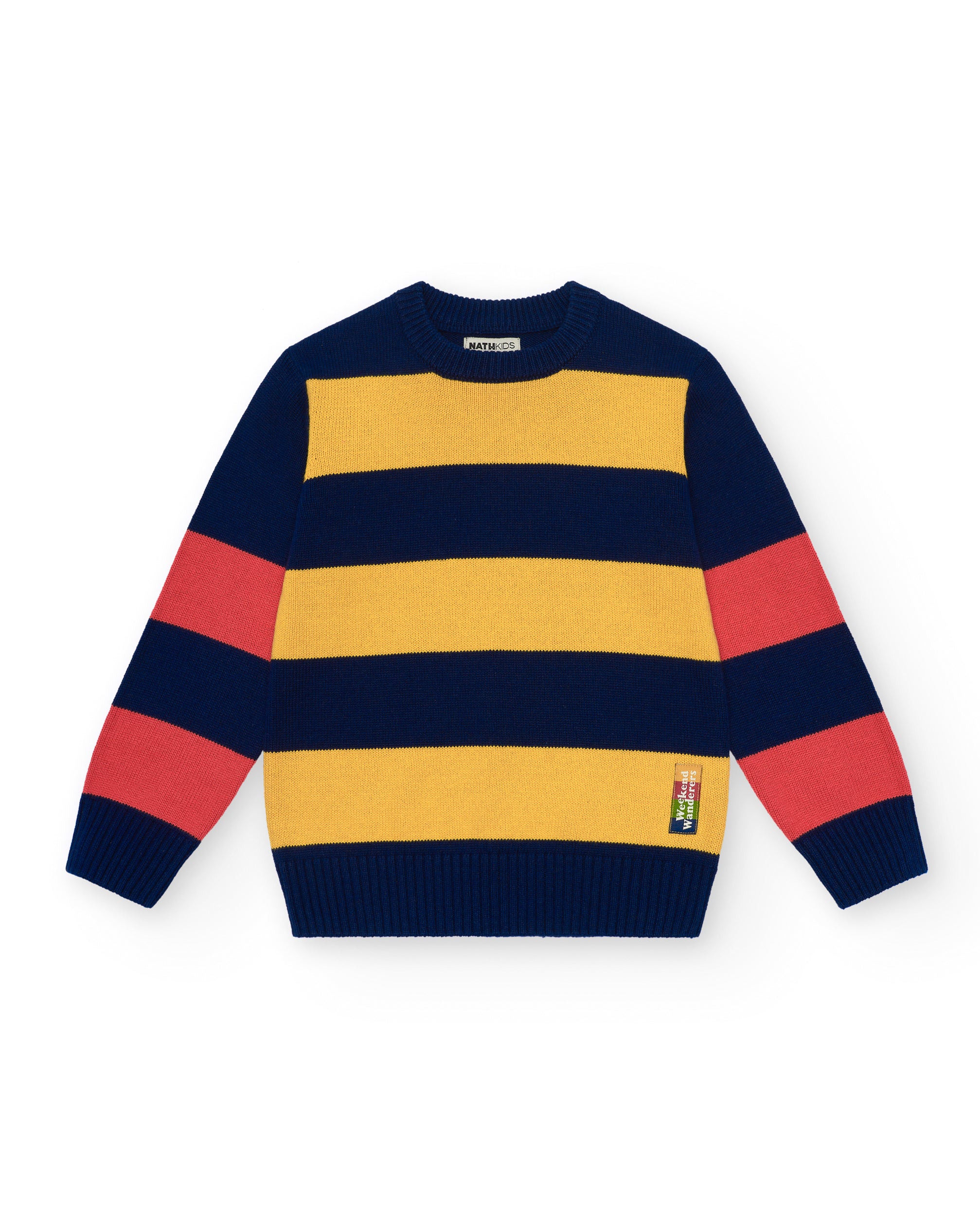 Jersey de rayas en colores vibrantes para niño de la colección