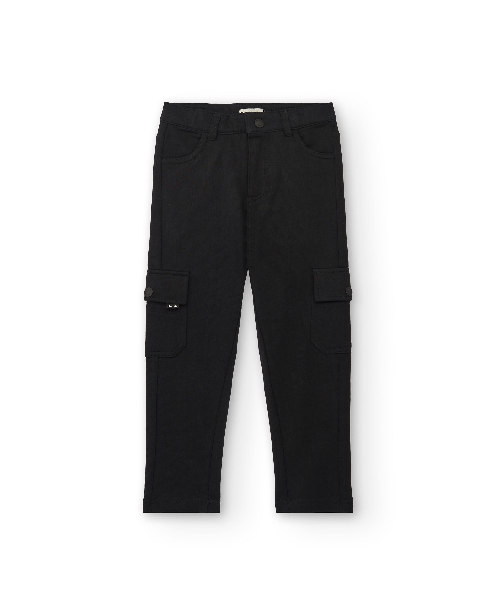 Pantalón cargo negro para niño de la colección Dark Rider