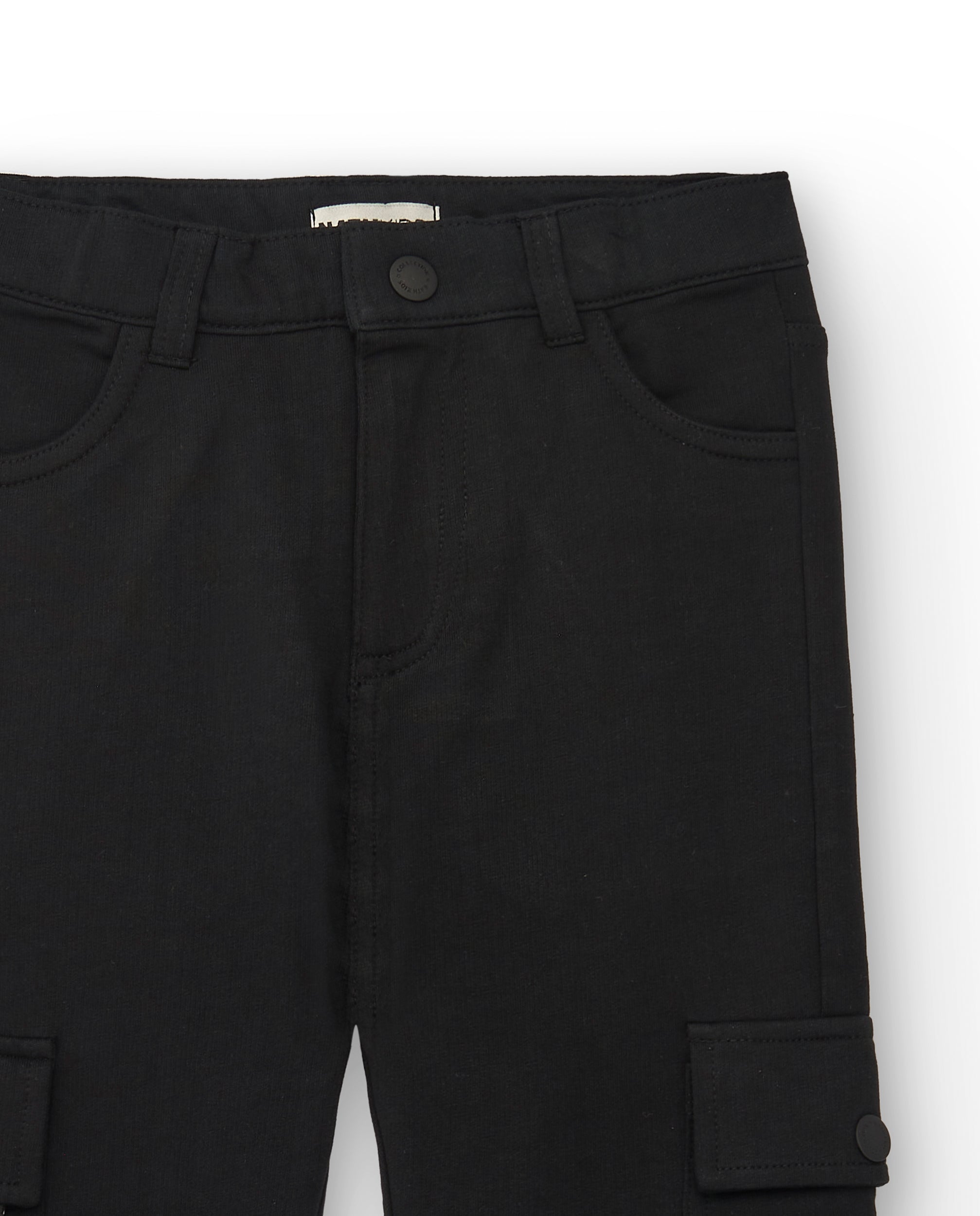 Pantalón cargo negro para niño de la colección Dark Rider