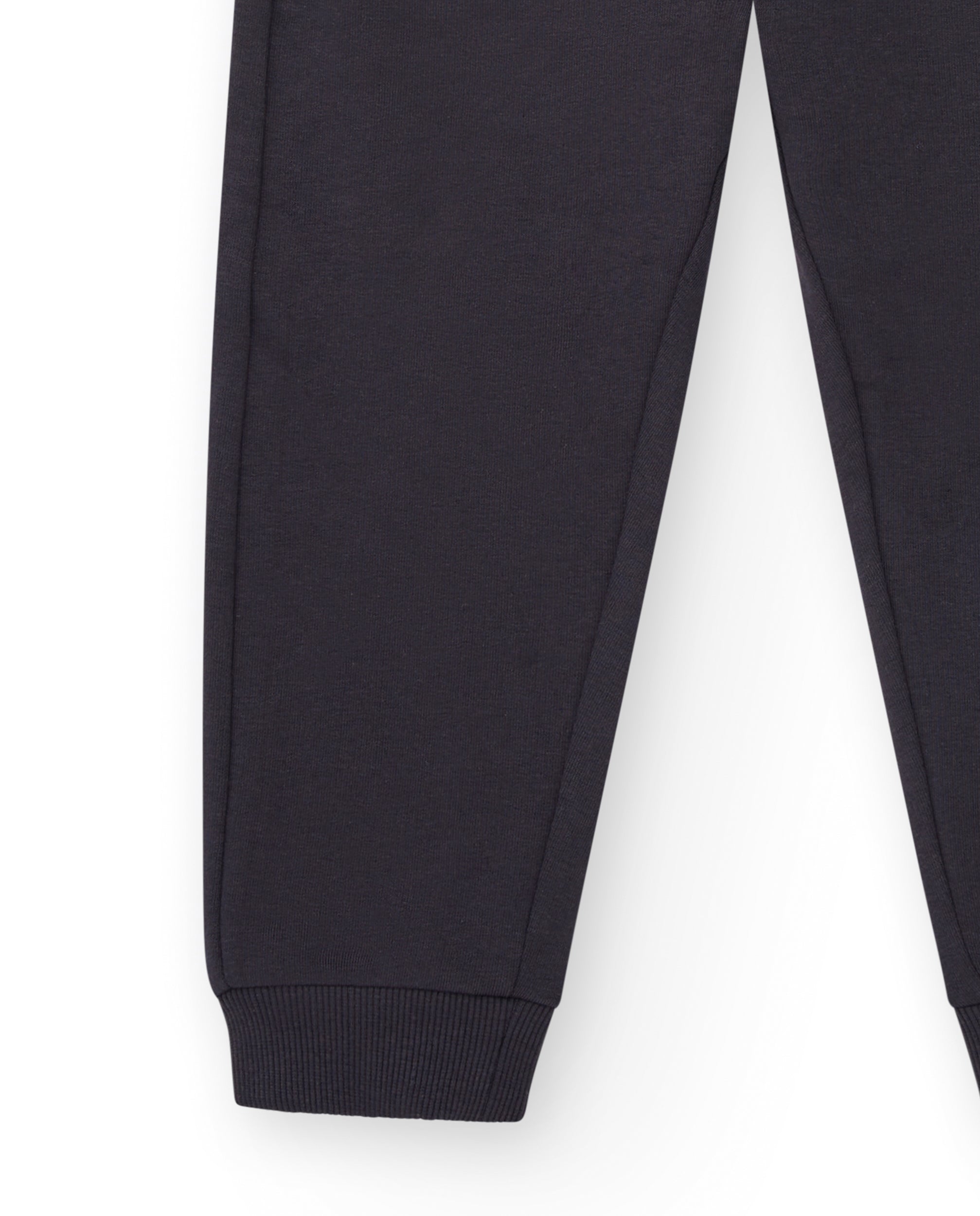 Pantalón jogger negro con texto "City Life" para niño colección
